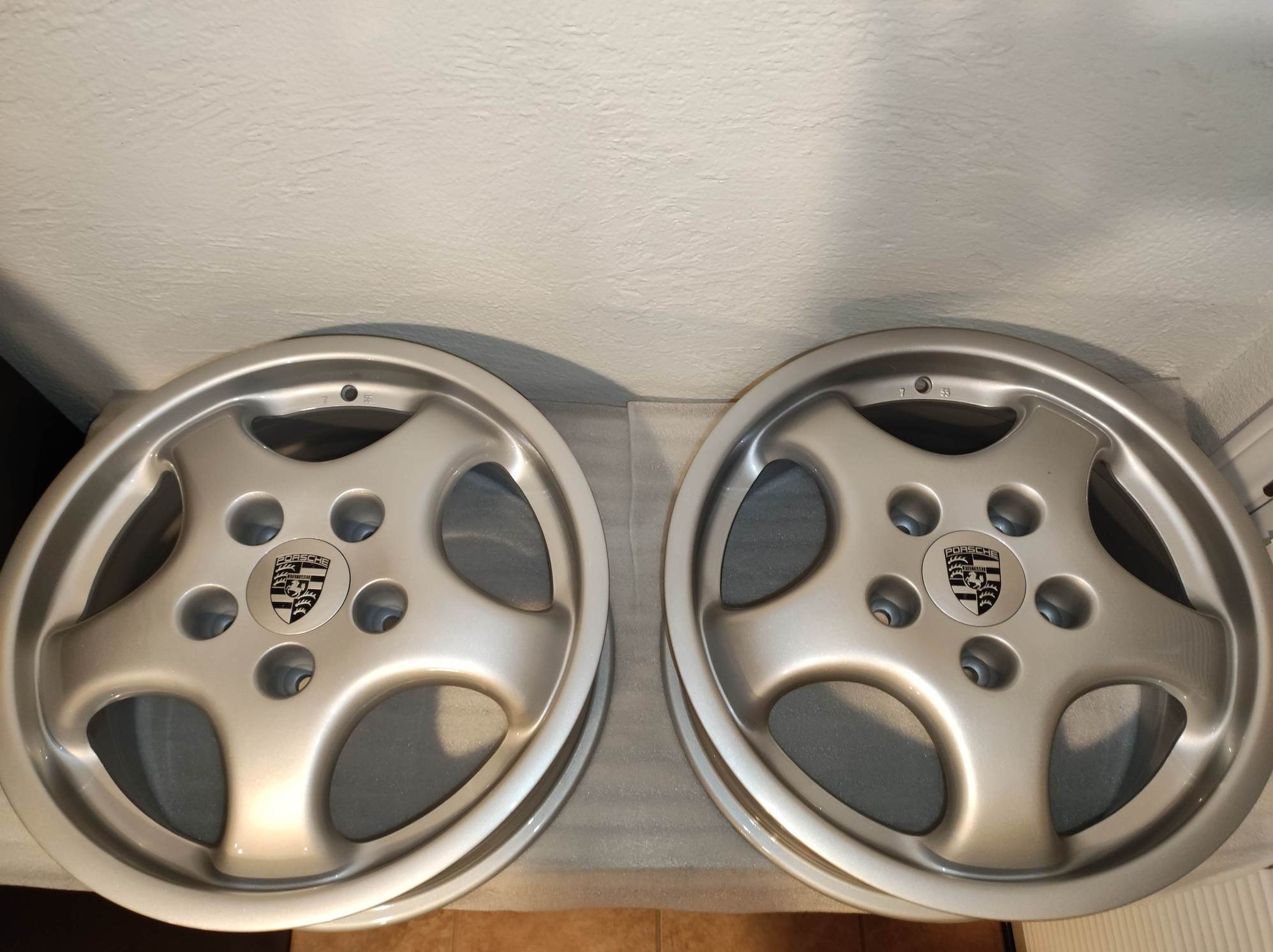 Wheels and Tires/Axles - Set of 2 Front Porsche 911 964 1989-1994 OEM SM Cup 1 Wheels 17x7 ET 55 Perfect - Used - 1989 to 1994 Porsche 911 - San Diego, CA 92117, United States