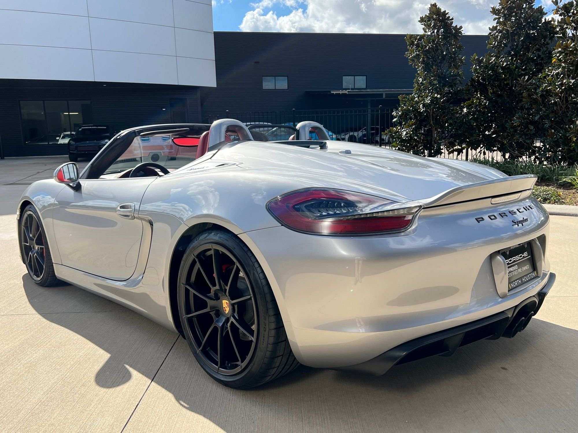 2016 Porsche Boxster - 2016 Spyder CPO till Nov '23 GT Silver, classic interior, extended leather, Burmester - Used - VIN WP0CC2A87GS152618 - 6 cyl - 2WD - Manual - Convertible - Silver - Raleigh, NC 27613, United States