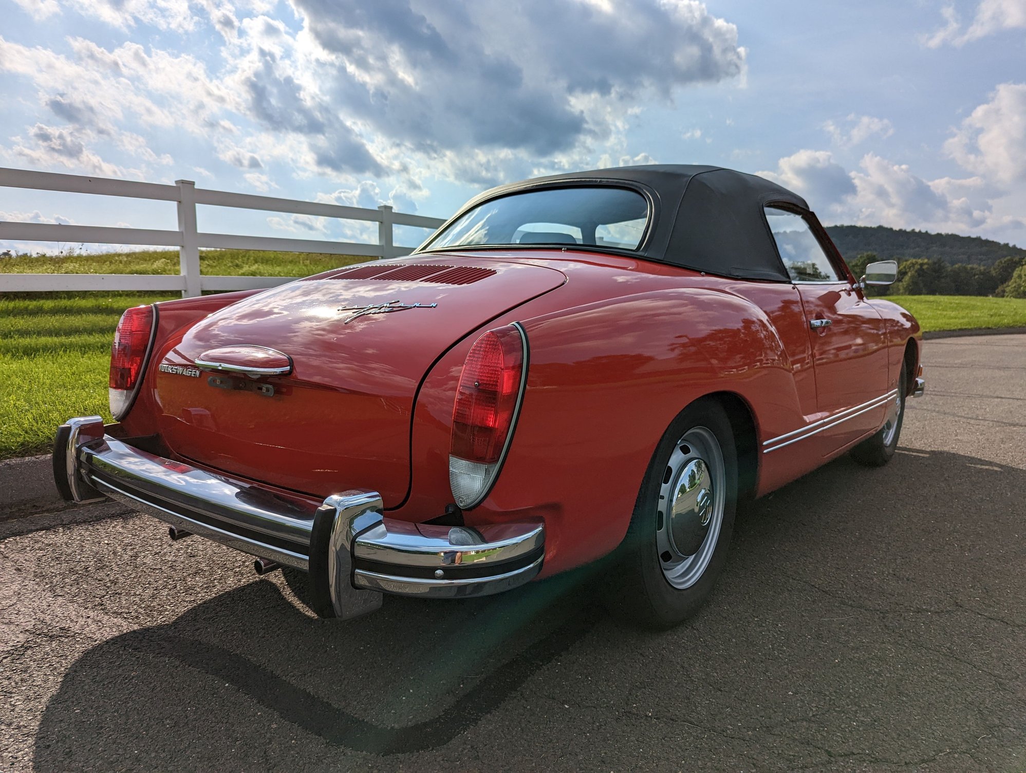 1974 Volkswagen Karmann Ghia - 1974 Volkswagen Karmann Ghia - Original, Unrestored, 39k Miles - Used - VIN 1442668038 - 39,200 Miles - 4 cyl - 2WD - Manual - Convertible - Red - Simsbury, CT 06070, United States