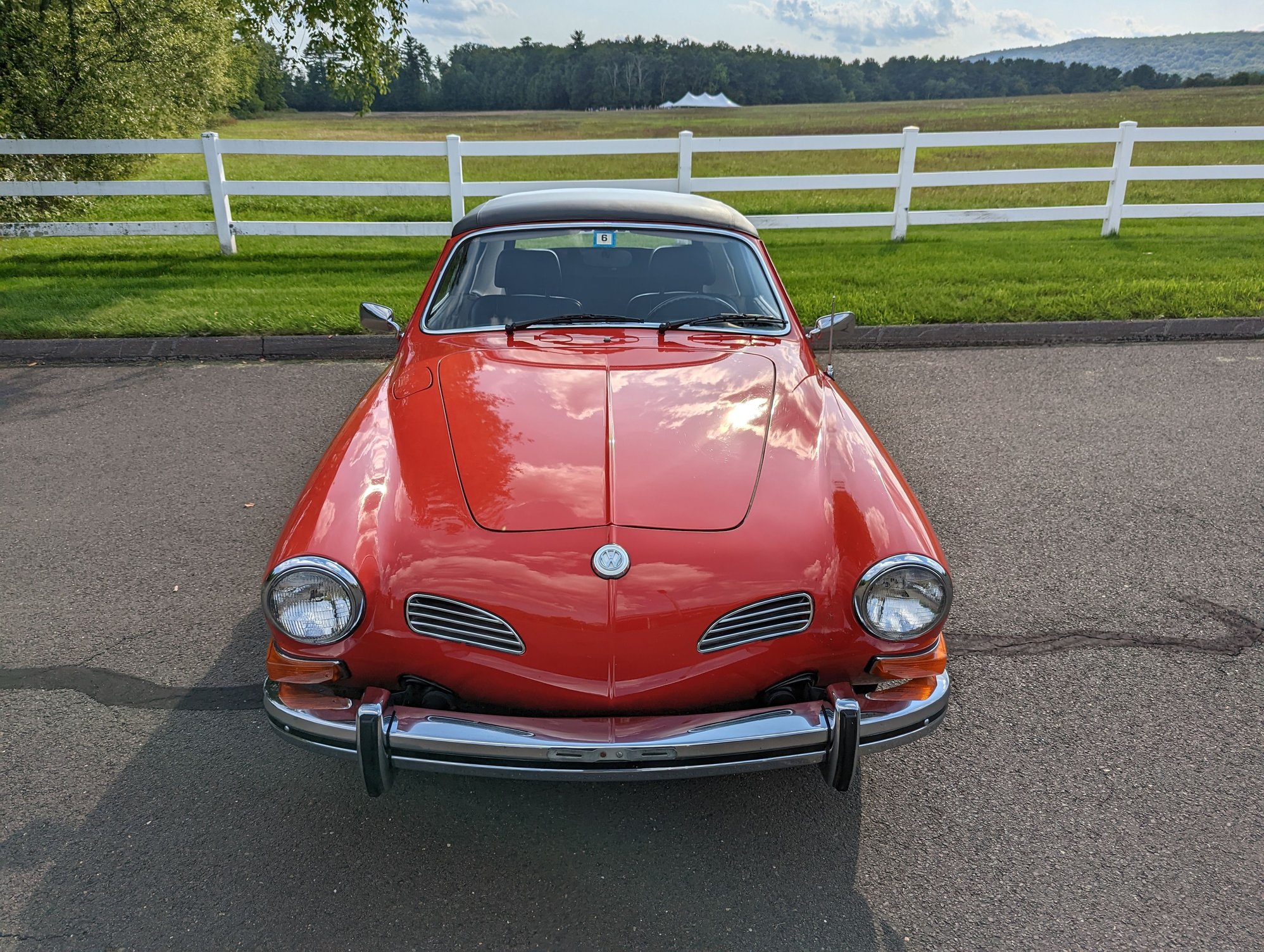 1974 Volkswagen Karmann Ghia - 1974 Volkswagen Karmann Ghia - Original, Unrestored, 39k Miles - Used - VIN 1442668038 - 39,200 Miles - 4 cyl - 2WD - Manual - Convertible - Red - Simsbury, CT 06070, United States