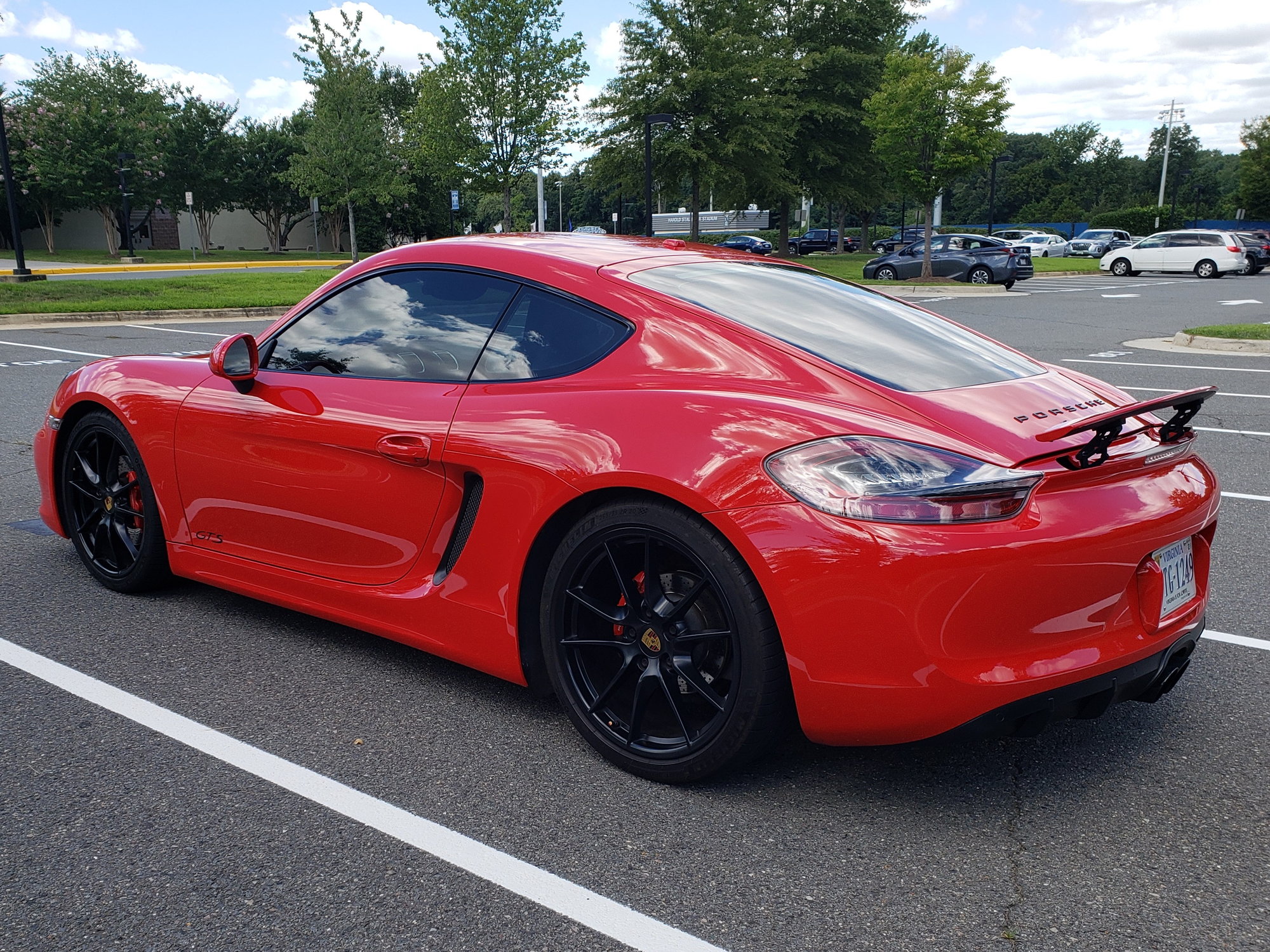 2015 Porsche Cayman - 2015 Porsche Cayman GTS Guards Red 6MT CPO - Used - VIN WP0AB2A81FK184313 - 34,900 Miles - 6 cyl - 2WD - Manual - Coupe - Red - Fairfax, VA 22031, United States