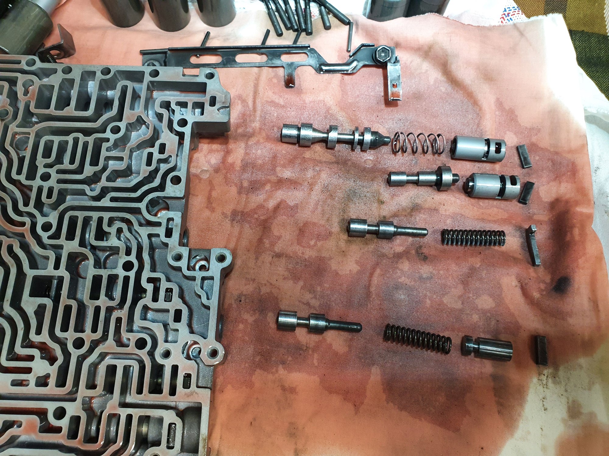 Tiptronic Valve body "shift kit" install Rennlist Porsche