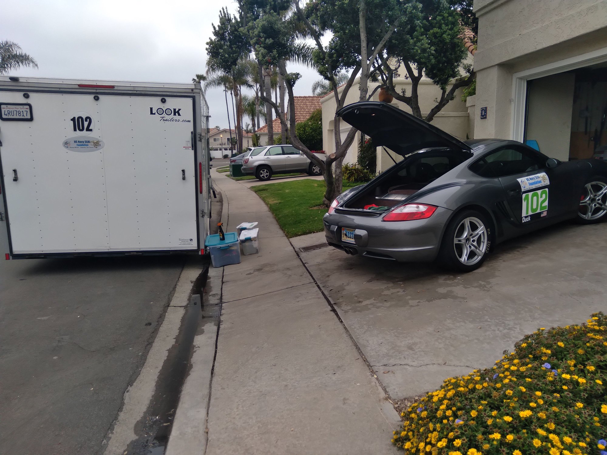 2007 Porsche Cayman - 2007 Porsche Cayman "S". Built to track specs by Adam Gill, Vollig Autowerks - Used - VIN WP0AB29857U783418 - 6 cyl - 2WD - Manual - Coupe - Gray - Coronado, CA 92118, United States