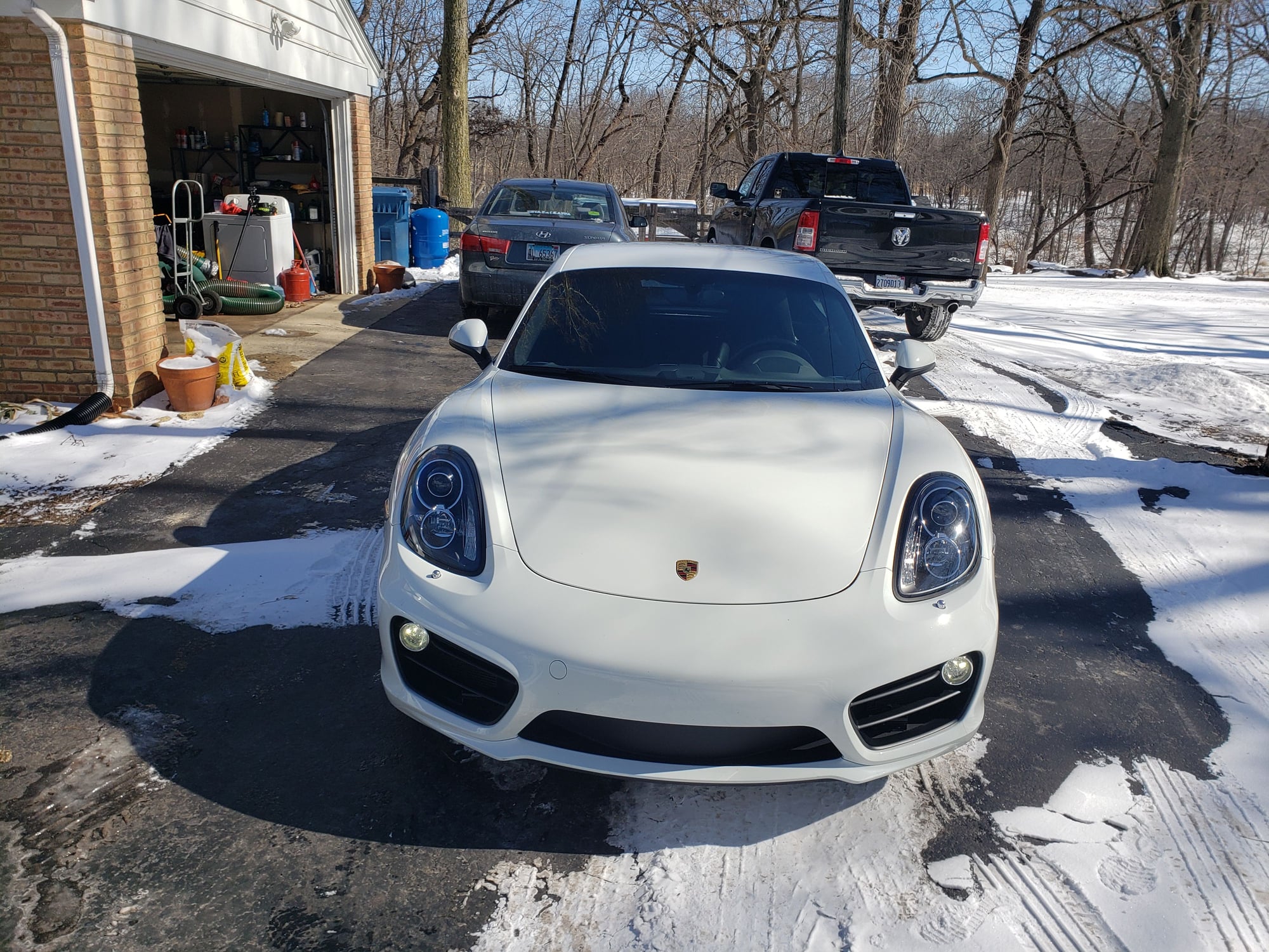 2014 Porsche Cayman - 2014 Cayman S - Used - VIN WPOAB2A89EK191332 - 36,300 Miles - 6 cyl - 2WD - Automatic - Coupe - White - Joliet, IL 60431, United States