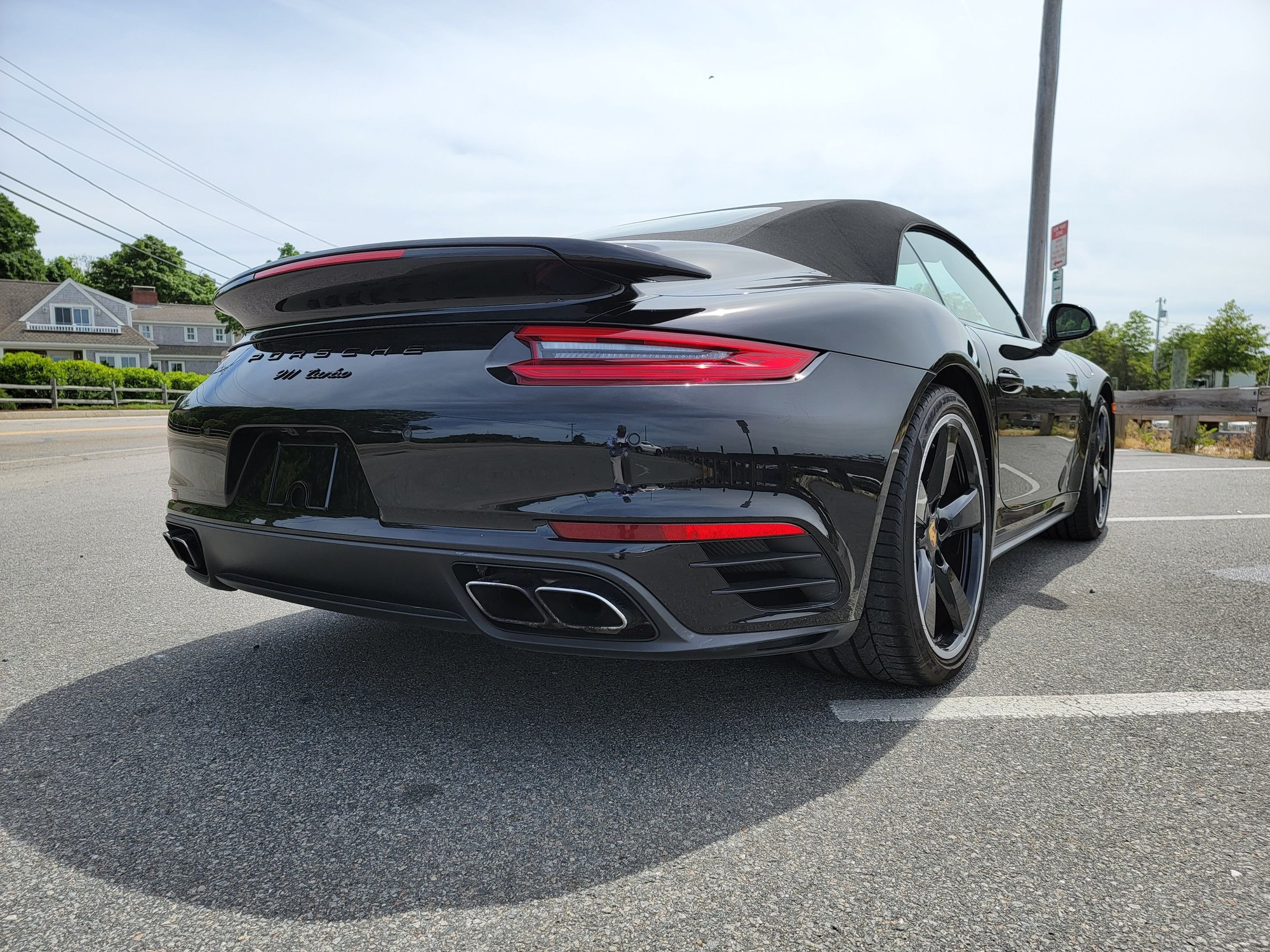 2019 Porsche 911 - 2019 911 Turbo Cabriolet - Used - VIN WP0CD2A97KS144193 - 7,460 Miles - 6 cyl - AWD - Automatic - Convertible - Black - Hyannis, MA 02601, United States