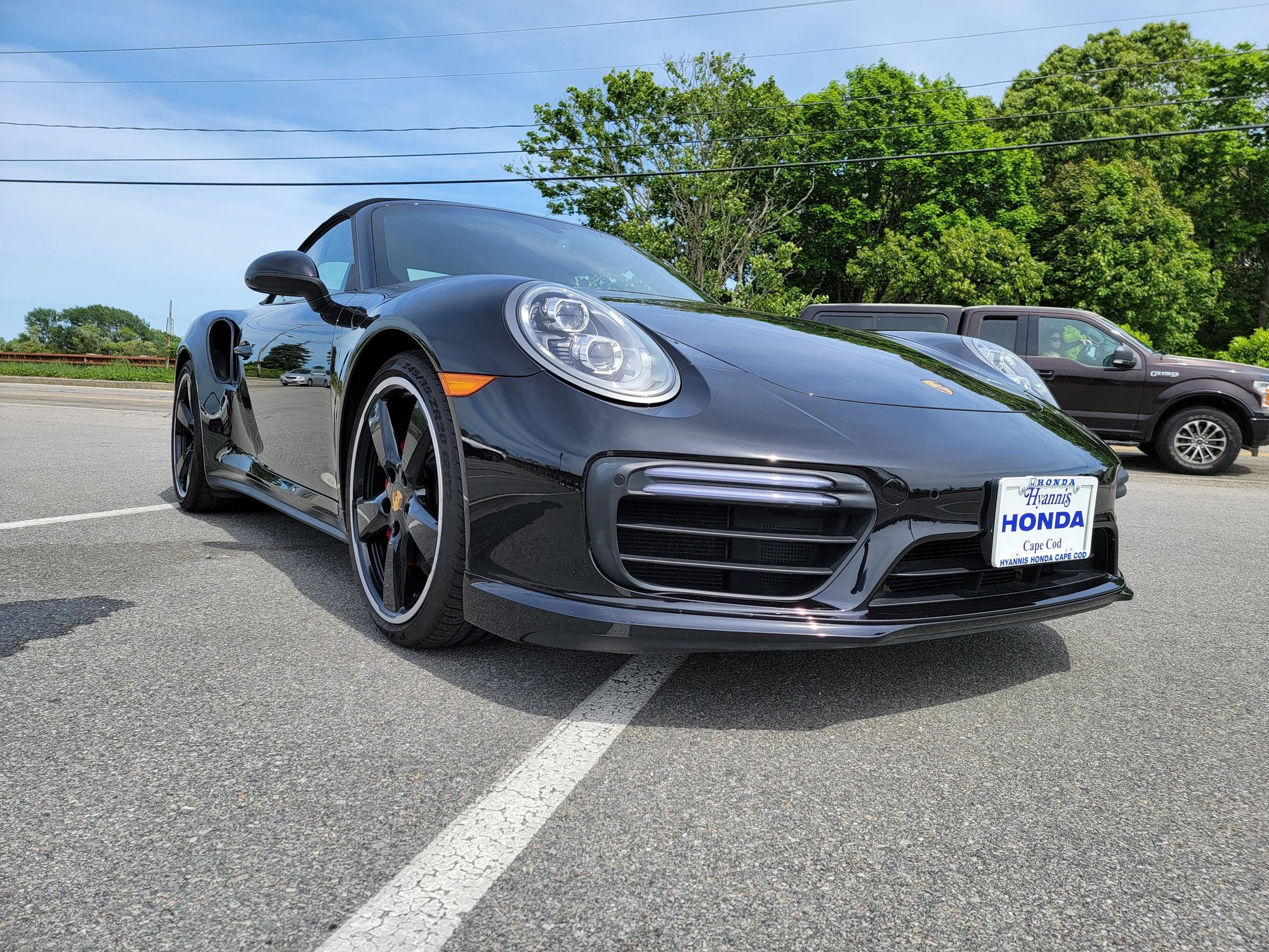 2019 Porsche 911 - 2019 911 Turbo Cabriolet - Used - VIN WP0CD2A97KS144193 - 7,460 Miles - 6 cyl - AWD - Automatic - Convertible - Black - Hyannis, MA 02601, United States