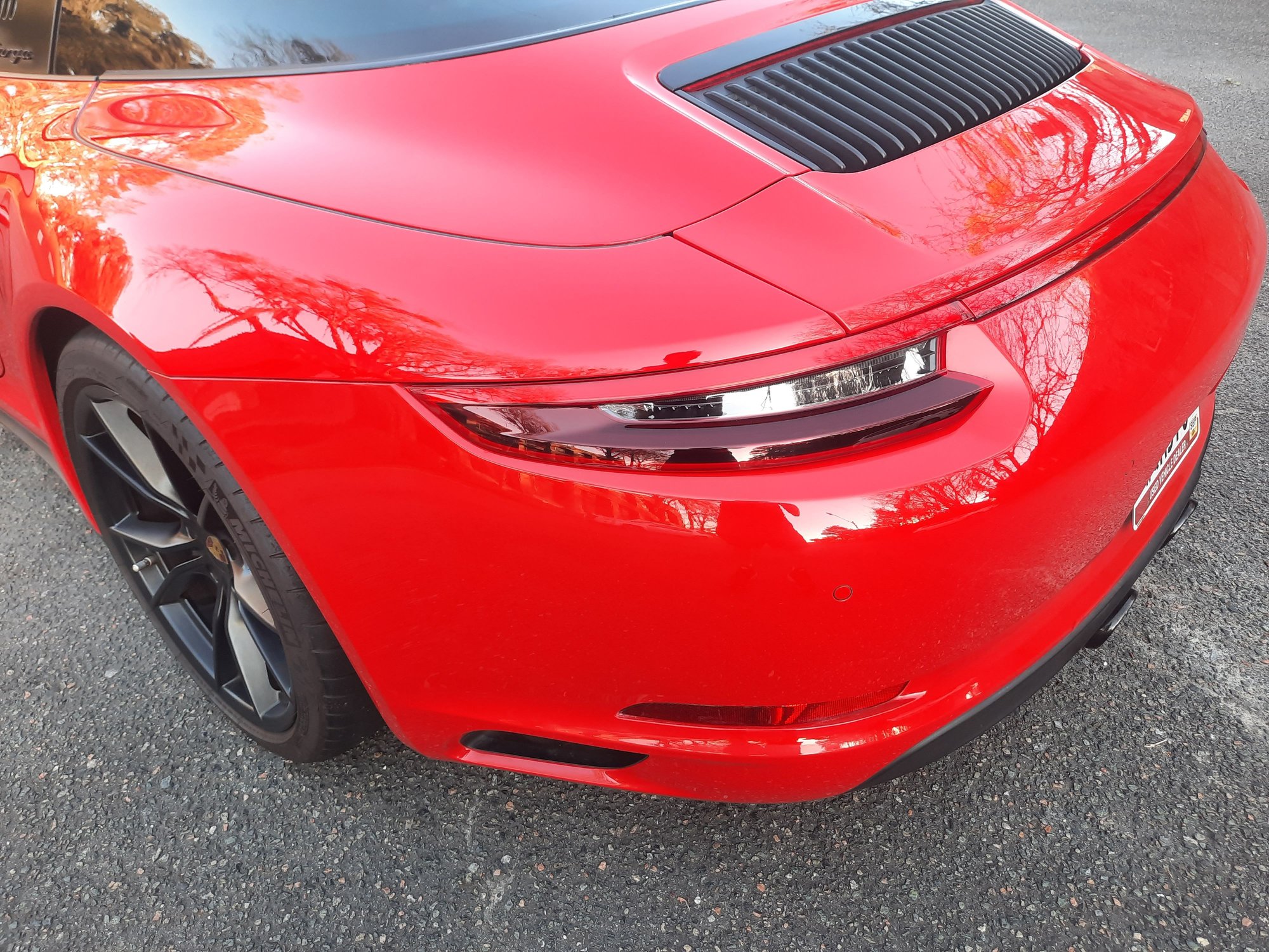 2018 Porsche 911 - check out my Targa GTS manual on BaT! - Used - VIN WP0BB2A90JS134332 - 37,500 Miles - 6 cyl - AWD - Manual - Convertible - Red - Savannah, GA 31405, United States