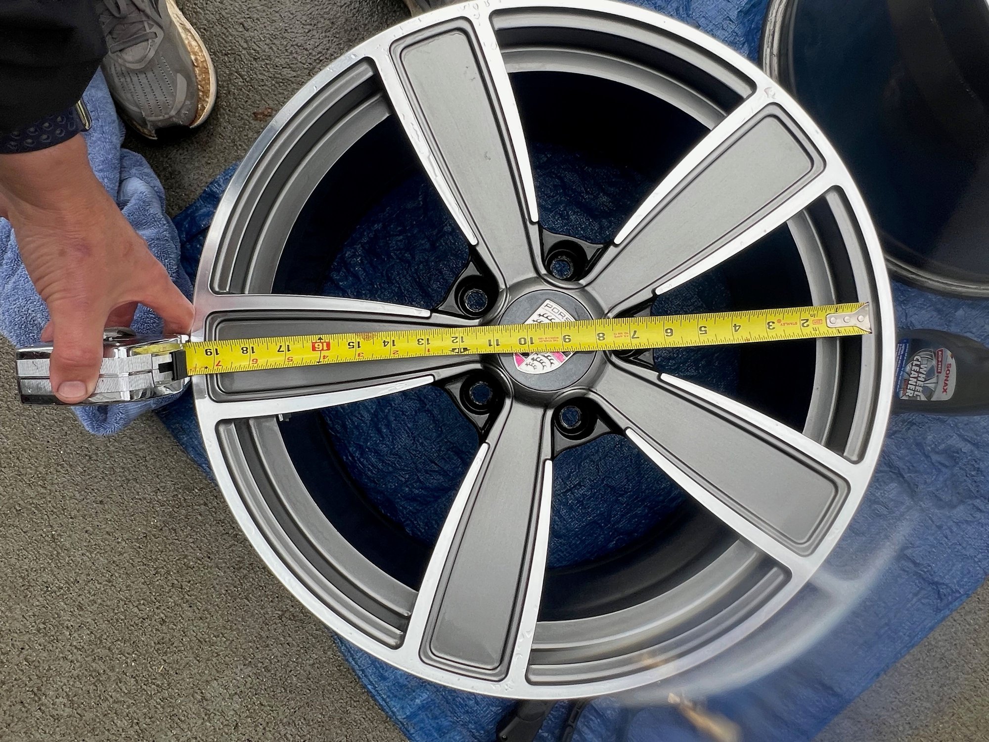Wheels and Tires/Axles - [997 widebody] Mint set of forged 991 style 19" wheels 8.5x19 ET55 11x19 ET50 - Used - All Years  All Models - Charlotte, NC 28012, United States