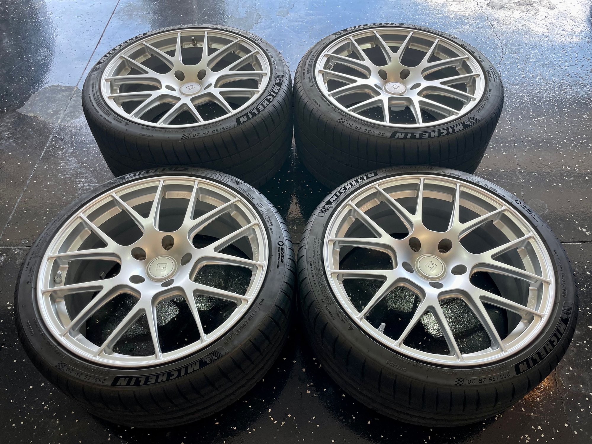 Wheels and Tires/Axles - Titan Forged TS-7 Wheels w/ Michelin PS4's tires - Used - 2013 to 2022 Porsche 911 - 2013 to 2022 Porsche Boxster - 2013 to 2022 Porsche Cayman - Winter Garden, FL 34787, United States