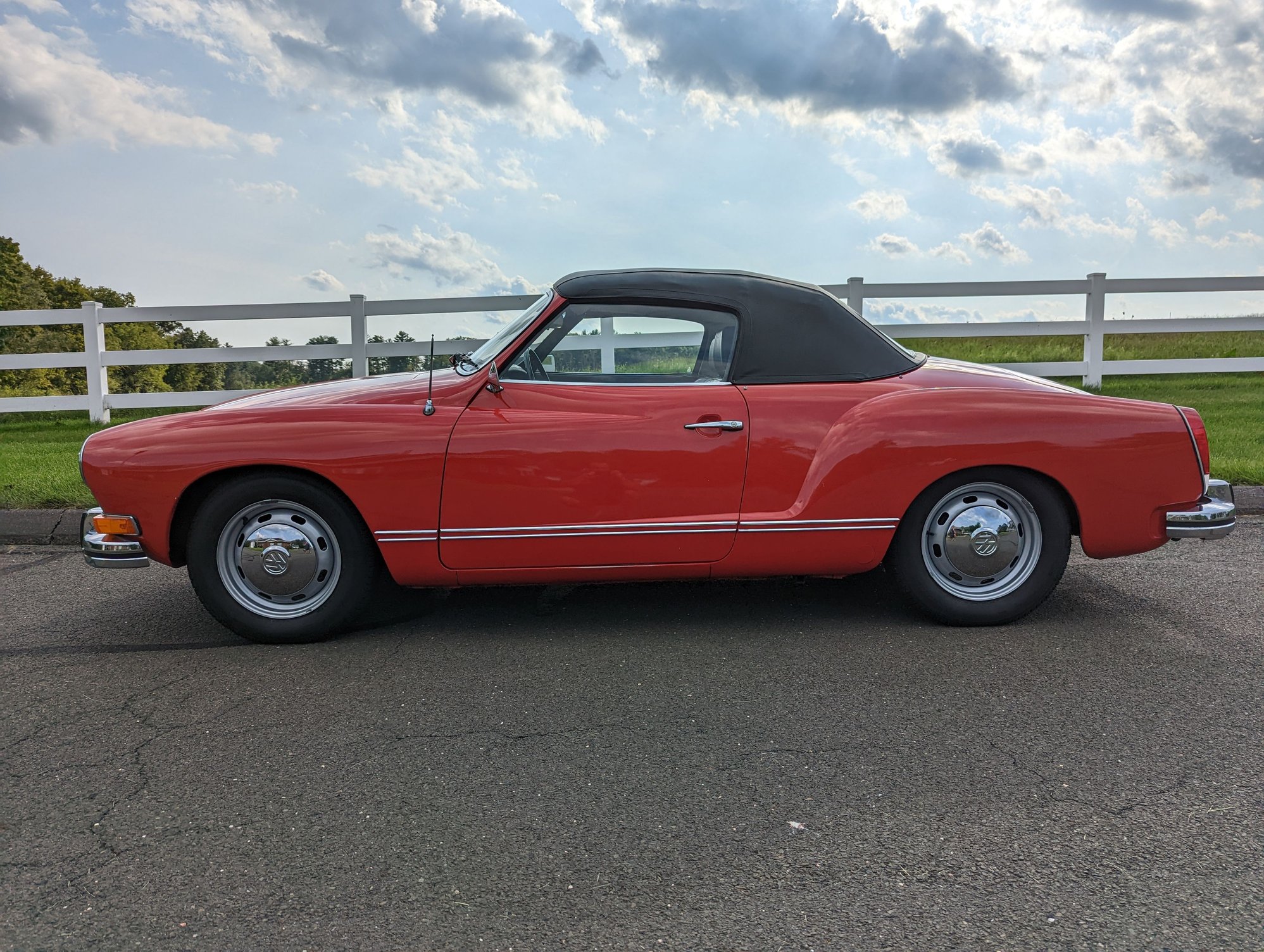 1974 Volkswagen Karmann Ghia - 1974 Volkswagen Karmann Ghia - Original, Unrestored, 39k Miles - Used - VIN 1442668038 - 39,200 Miles - 4 cyl - 2WD - Manual - Convertible - Red - Simsbury, CT 06070, United States