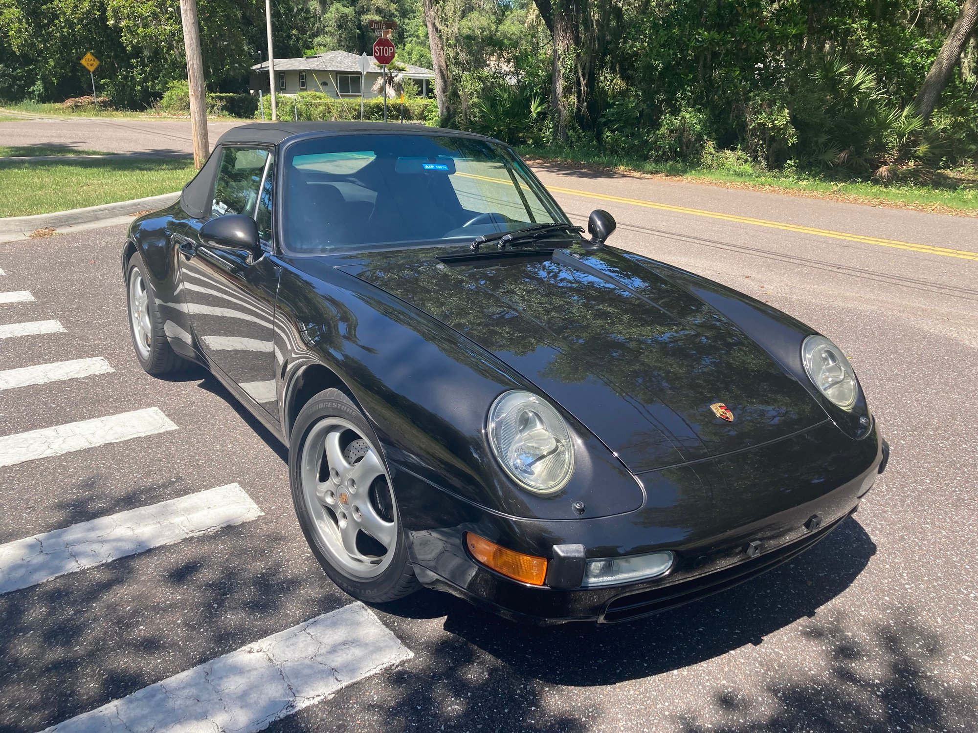 1997 Porsche 911 - 1997 Porsche 993 Cab - Used - VIN WP0CA2997VS341074 - 31,500 Miles - 6 cyl - 2WD - Manual - Convertible - Black - Amelia Island, FL 32034, United States