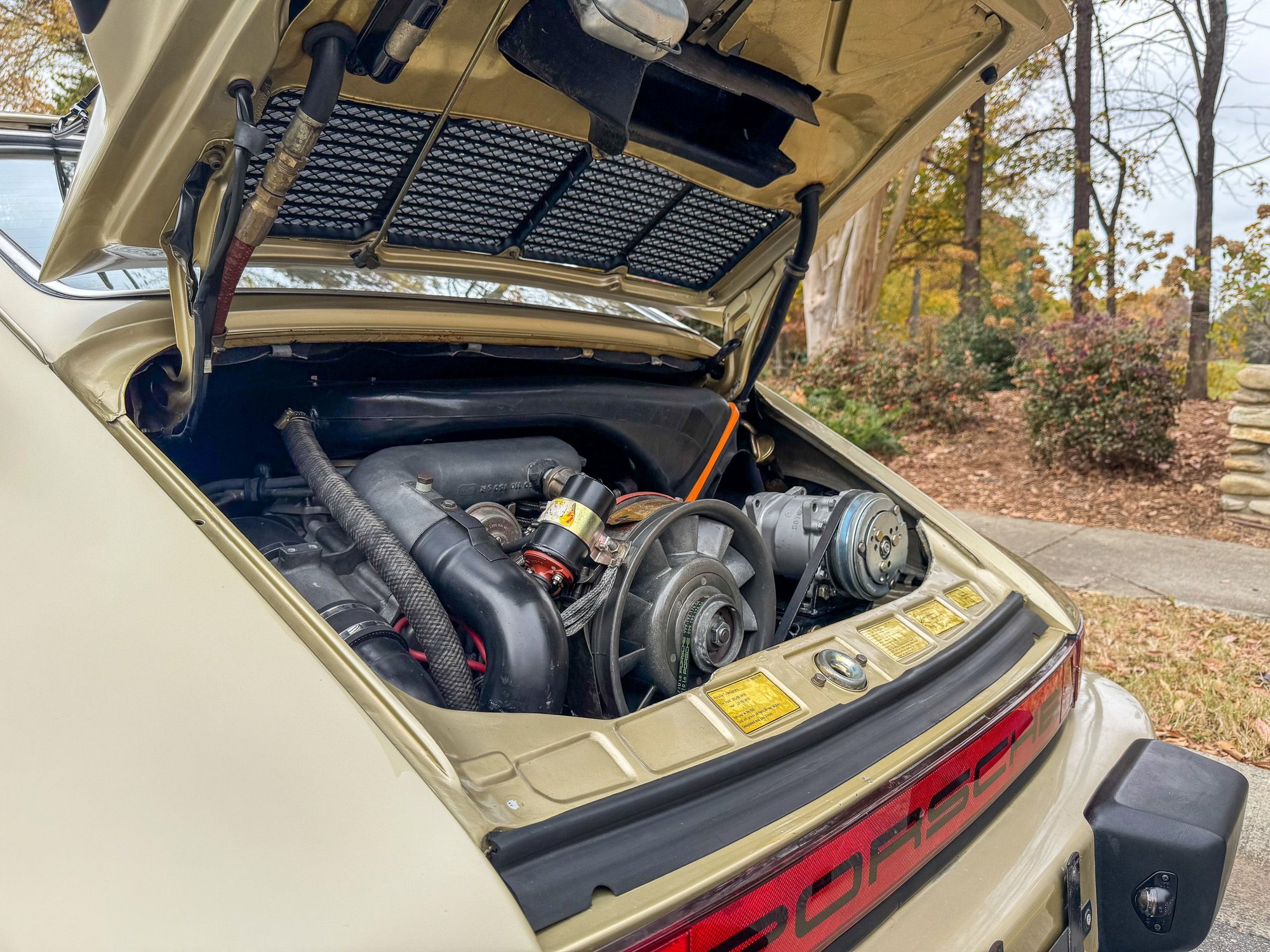 1977 Porsche 911 - 1977 930 Carrera Turbo in Platinum Metallic over Brown Leather - Used - VIN 9307800191 - 54,393 Miles - 6 cyl - 2WD - Manual - Coupe - Gold - Huntersville, NC 28078, United States