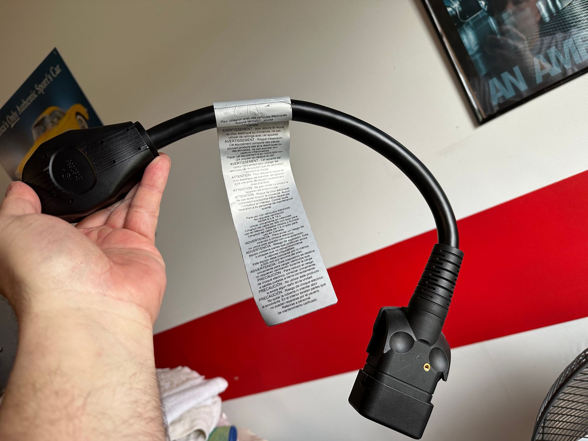 Engine - Electrical - NEMA 14-50 4-Prong Plug Wall to Charger Cable (Genuine Porsche OEM): $125.00 Shipped - New - All Years Porsche Taycan - Deptford, NJ 08096, United States