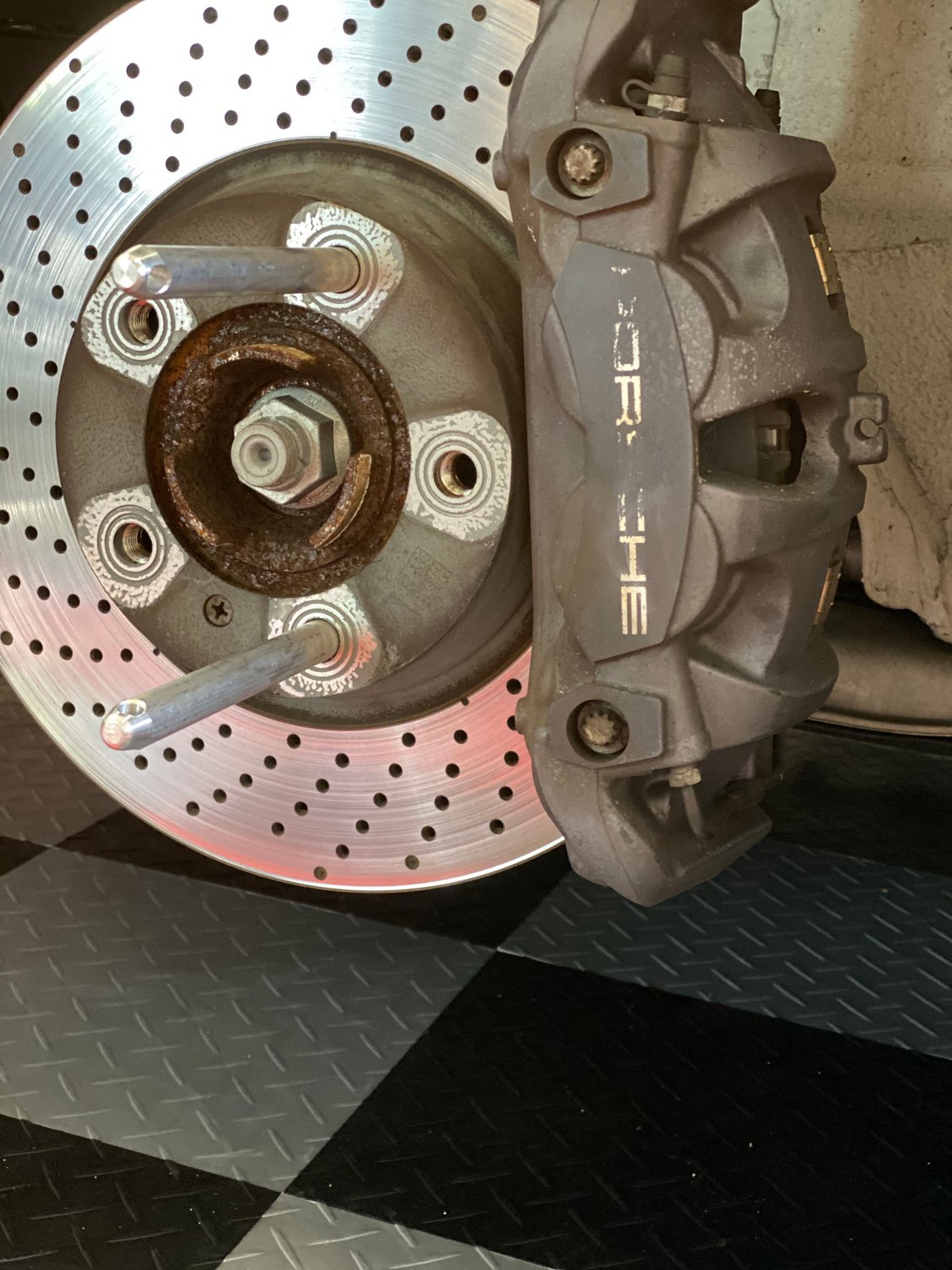 Faded Brake Caliper Rennlist Porsche Discussion Forums