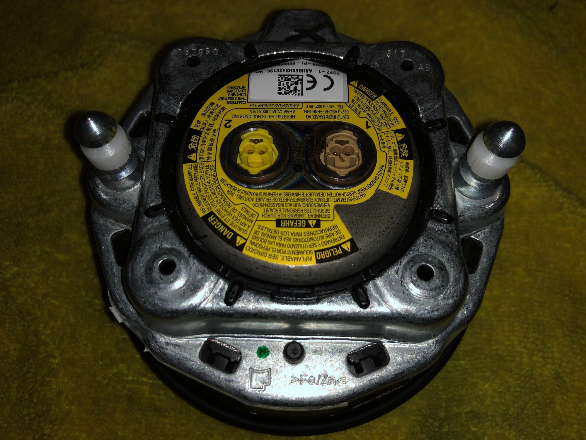 Steering/Suspension - 991.2 'GT' Steering wheel w/airbag ready for 991.1 Multifunction - Used - 2012 to 2019 Porsche 911 - Sarasota, FL 34202, United States