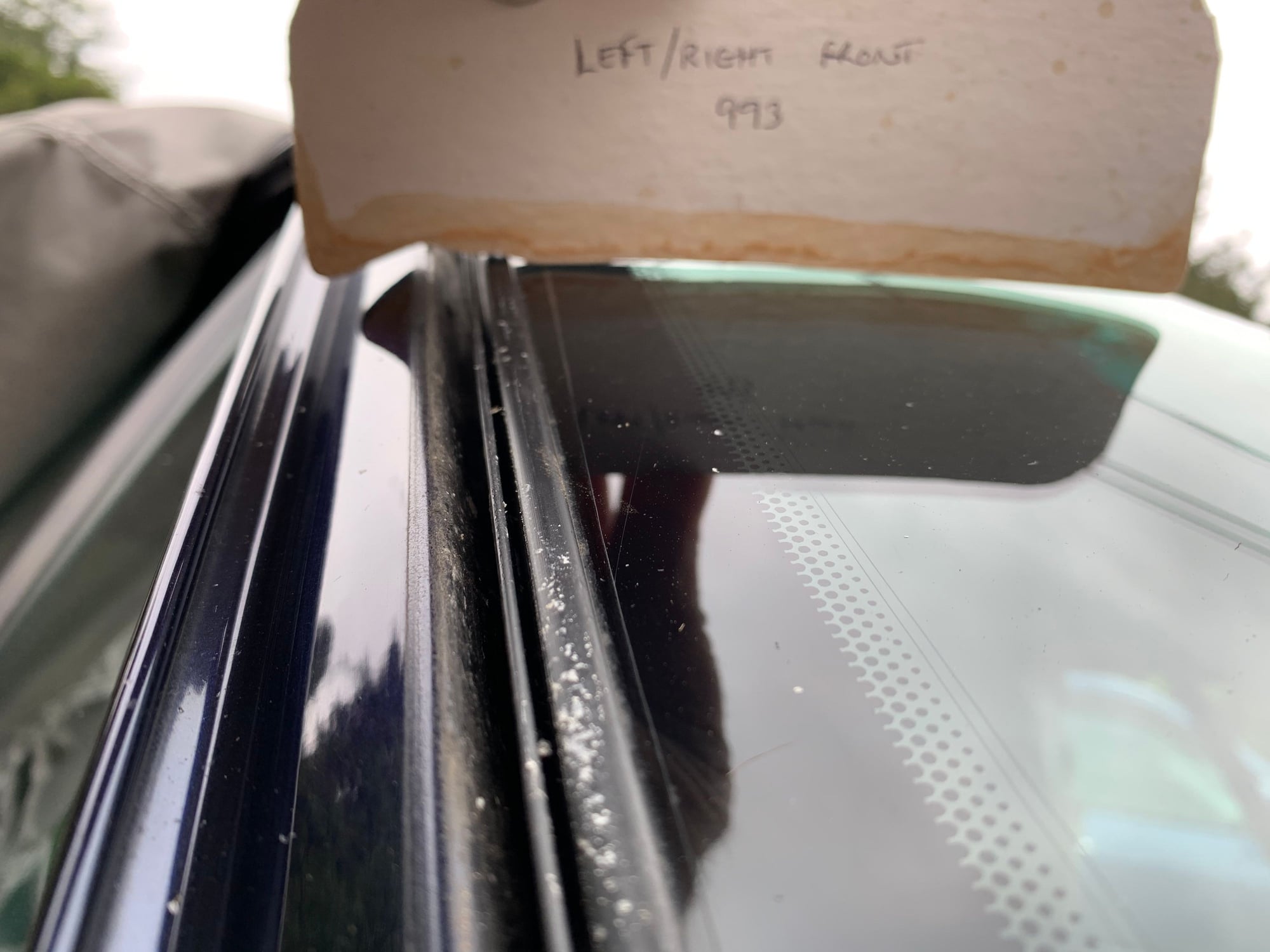 How to super clean your windshield? - Rennlist - Porsche Discussion Forums