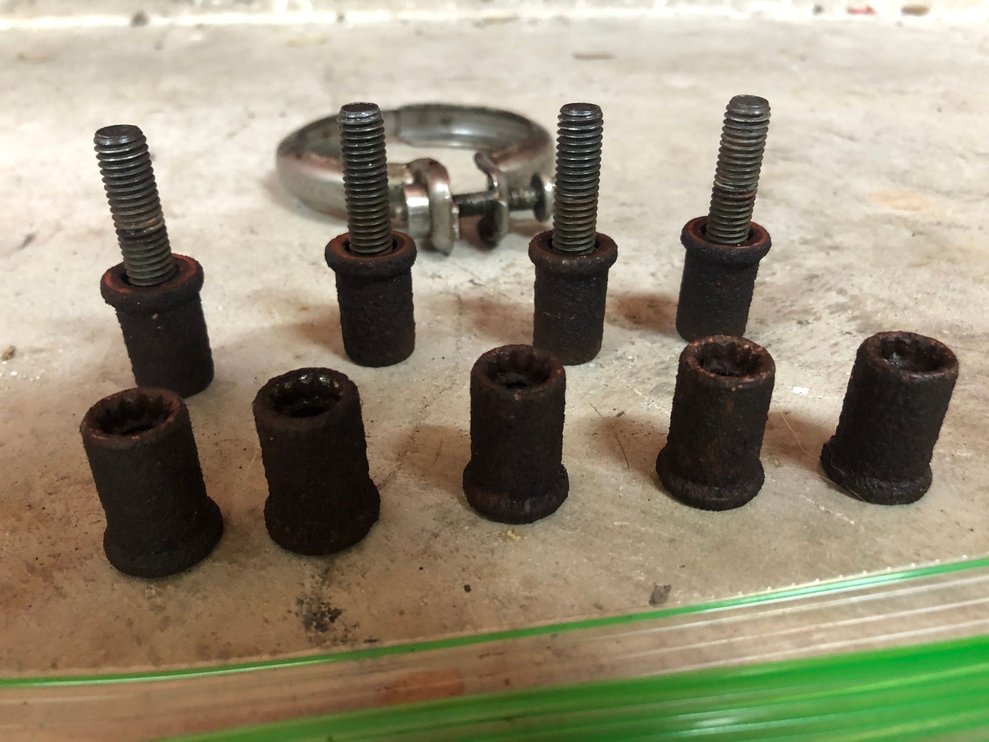 Exhaust manifold/header studs part number or OEM spec replacements