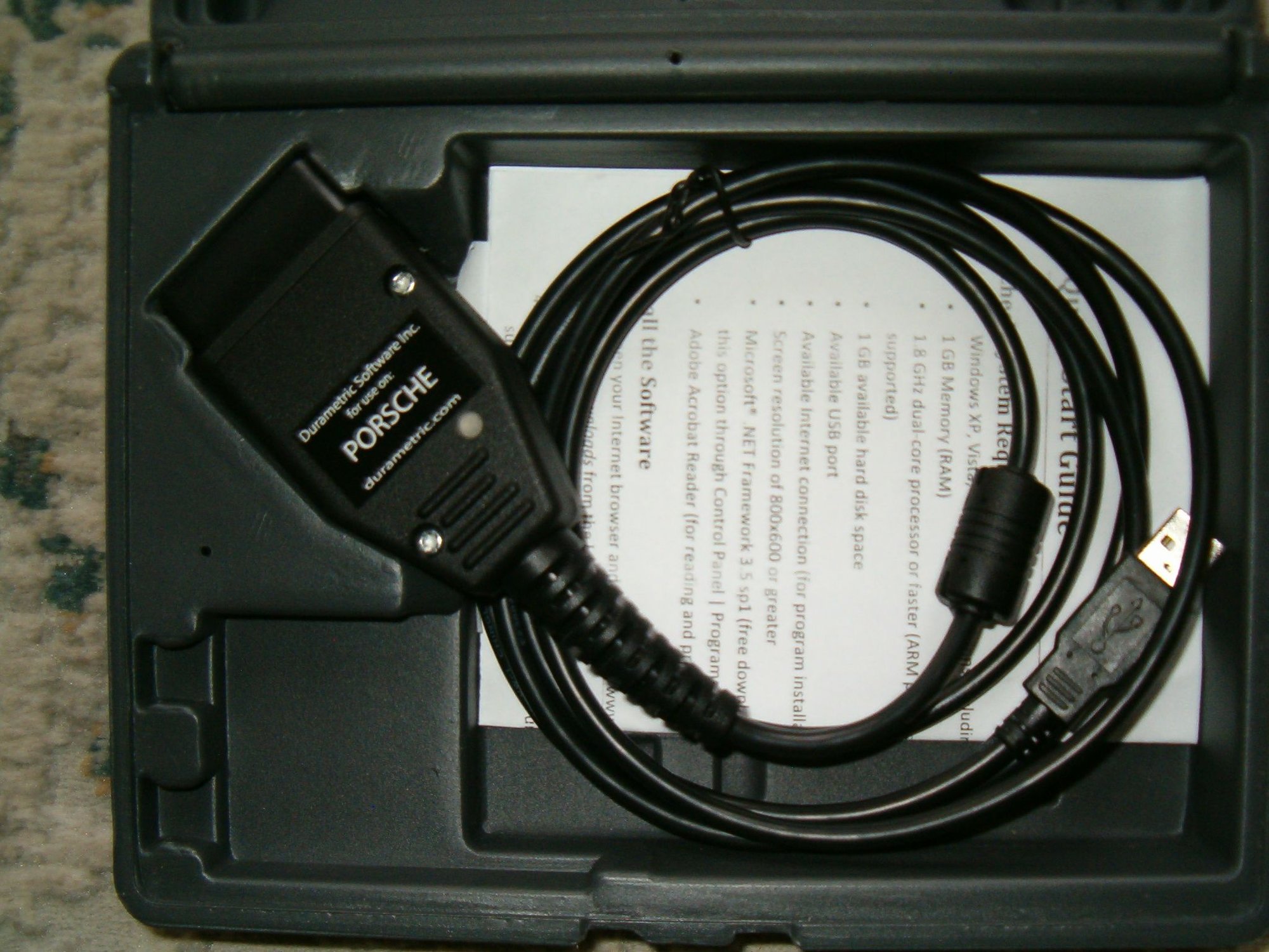 Audio Video/Electronics - Durametric Scan Tool - Used - 1989 to 2015 Porsche All Models - White Oak, GA 31568, United States