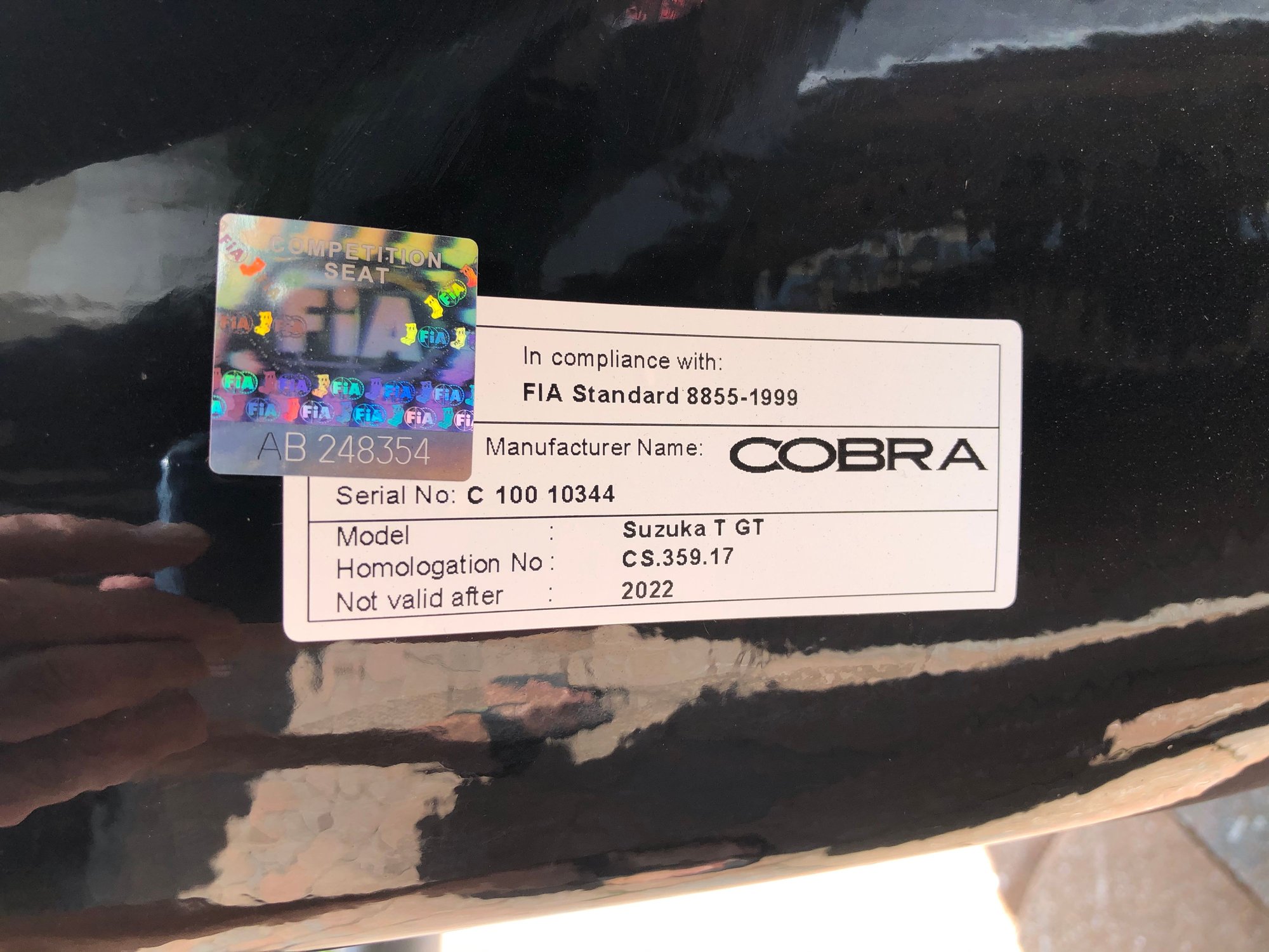 Interior/Upholstery - Racing Seats by Cobra Motorsports With Adjustable Seat Base Assembly - Used - 2005 to 2012 Porsche 911 - Fort Myers, FL 33908, United States