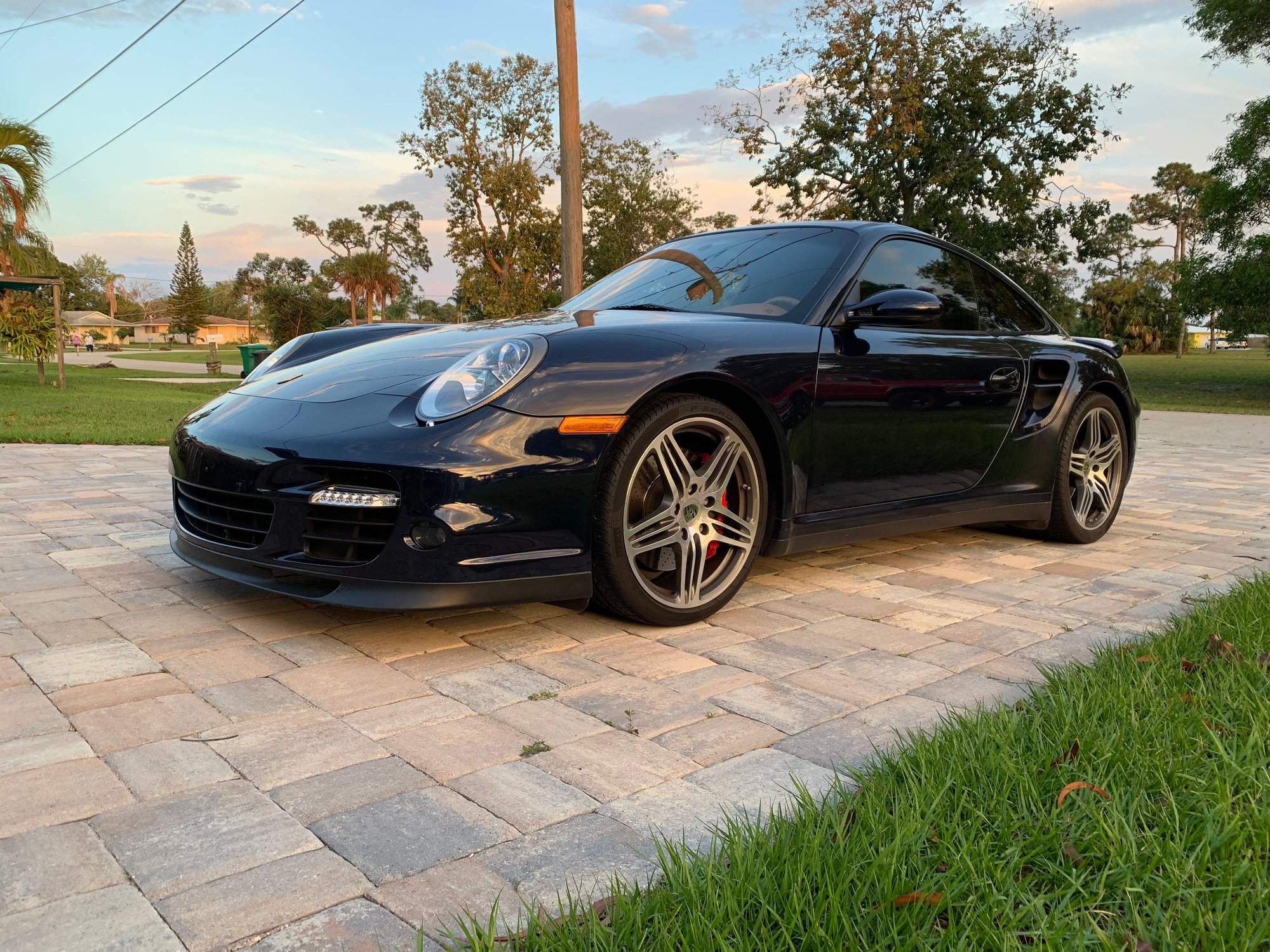 2009 Porsche 911 - 2009 PORSCHE 911 TURBO AWD - Used - VIN WP0AD29989S766405 - 32,000 Miles - 6 cyl - AWD - Automatic - Coupe - Blue - Port St Lucie, FL 34983, United States