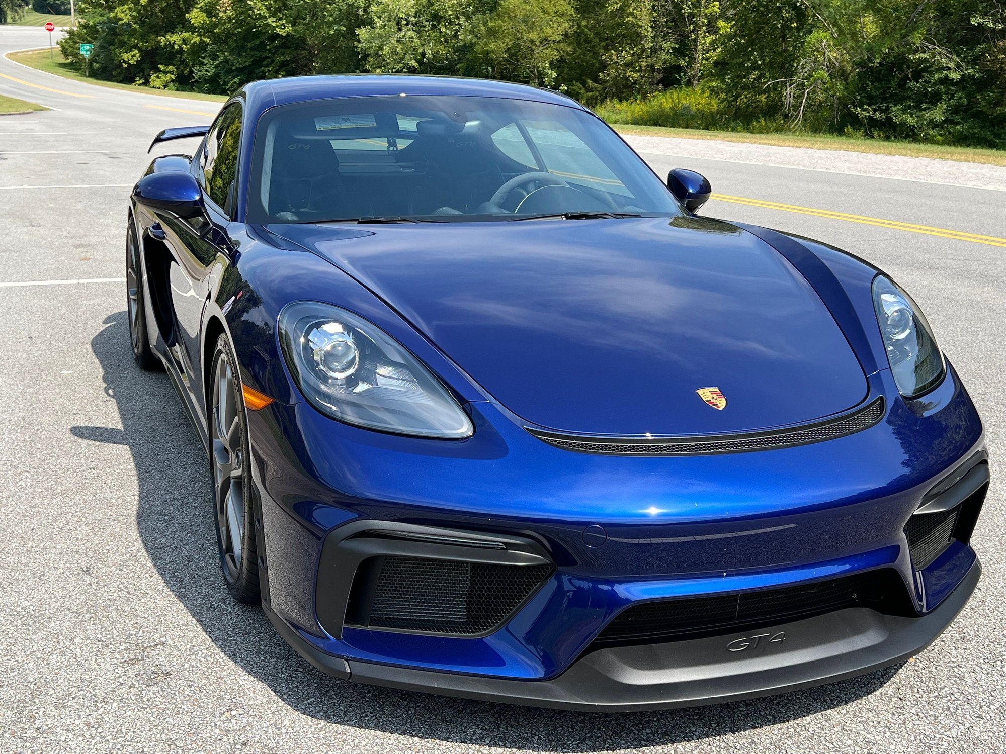 2020 Porsche 718 Cayman - 2020 Porsche 718 GT4 6-speed, 8k Miles, Bucket Seats, PCCBs, CPO until 2026 - Used - VIN WP0AC2A88LK289505 - 7,900 Miles - 6 cyl - 2WD - Manual - Coupe - Blue - Nashville, TN 37011, United States