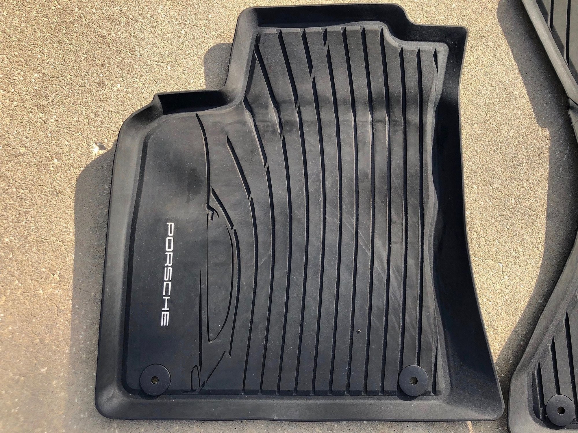 Interior/Upholstery - FS: OEM Porsche Macan All Weather Floor Mats - Used - 2015 to 2019 Porsche Macan - Tampa Bay, FL 34685, United States