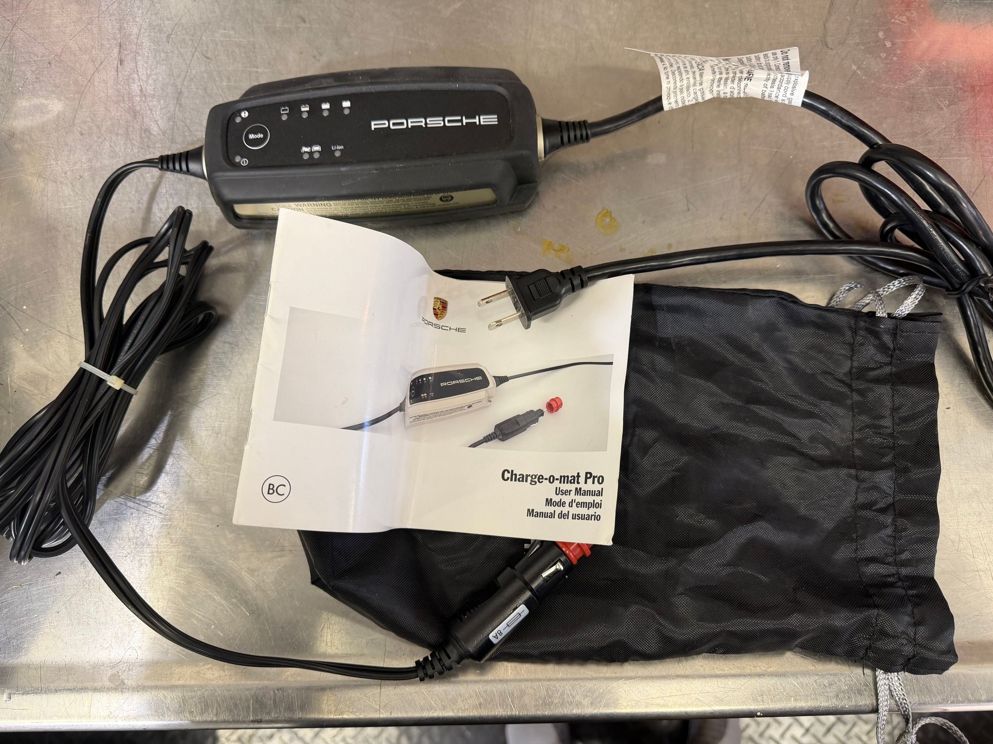 Accessories - Porsche Pro Charger and Battery Terminal Adaptor - Used - 0  All Models - Fairfax, VA 22039, United States