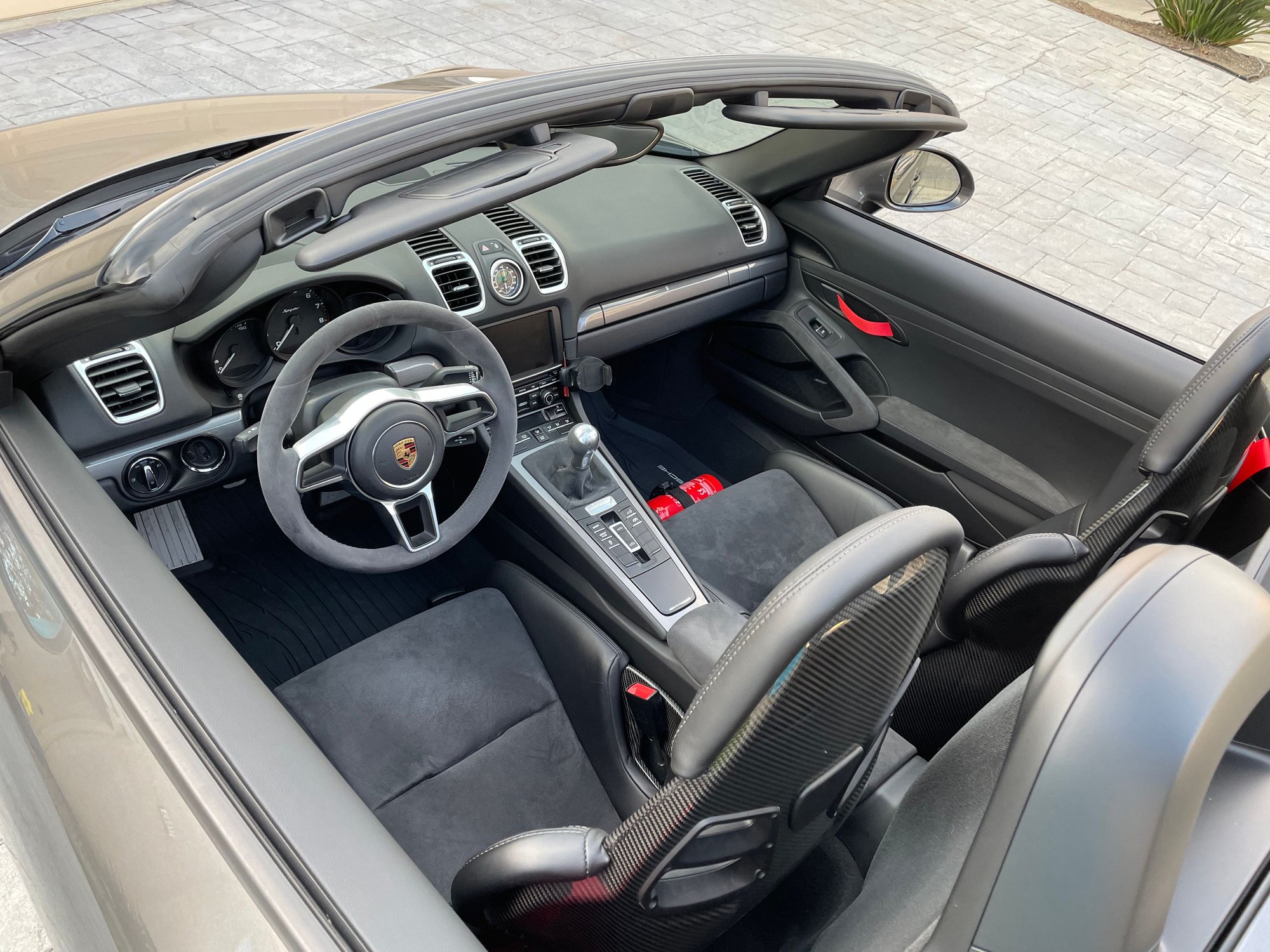 2016 Porsche Boxster - FS: 2016 Boxster Spyder w/LWB in Agate Grey (NorCal) - Used - VIN WP0CC2A89GS152605 - 8,089 Miles - 6 cyl - 2WD - Manual - Convertible - Gray - San Francisco Bay Area, CA 94546, United States