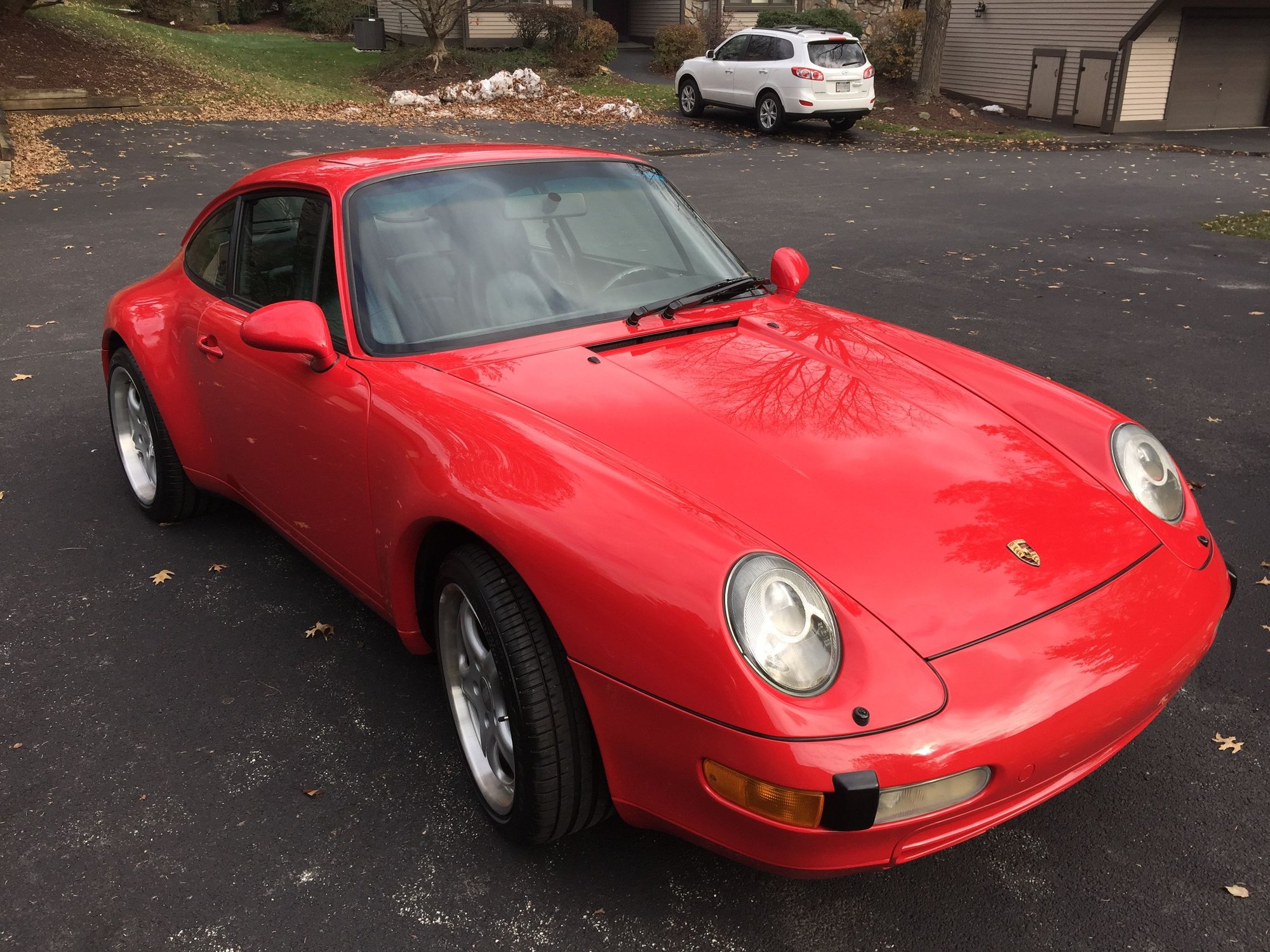 1997 Porsche 911 - 993 911 guards red C2 - Used - VIN WP0AA2995VS320294 - 79,565 Miles - 6 cyl - 2WD - Manual - Coupe - Red - West Chester, PA 19380, United States