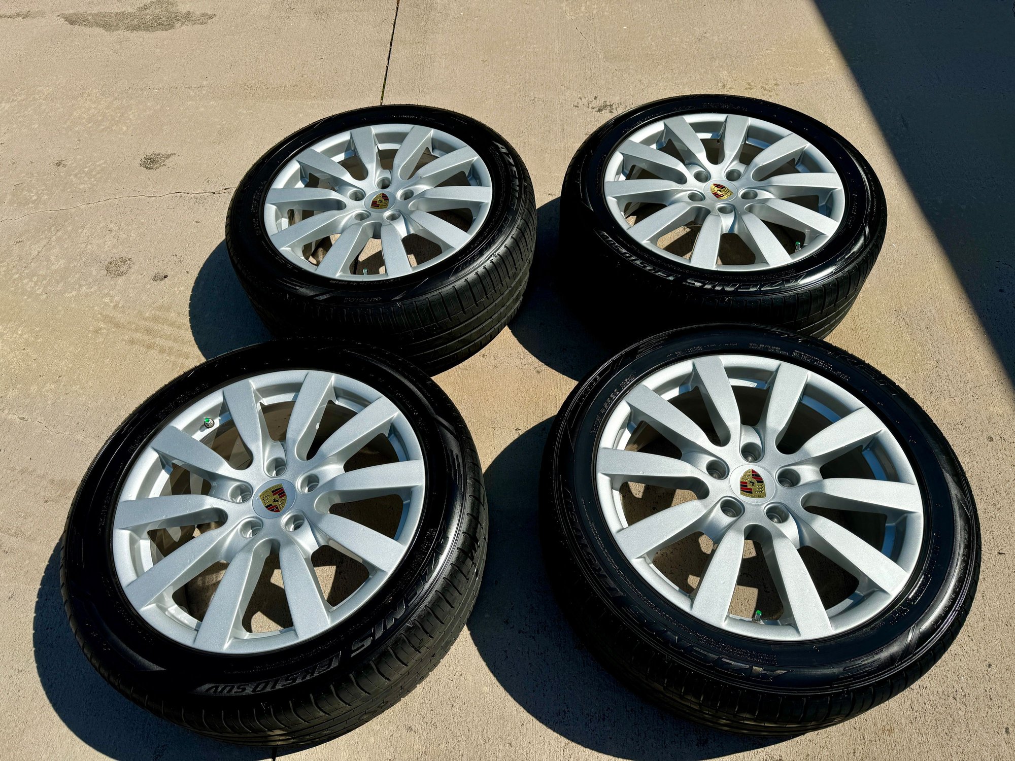 Wheels and Tires/Axles - Porsche Cayenne Wheel Set 9x20 from 958.2 in excellent condition w/ summer tires - Used - -1 to 2025  All Models - Gainesville, GA 30506, United States