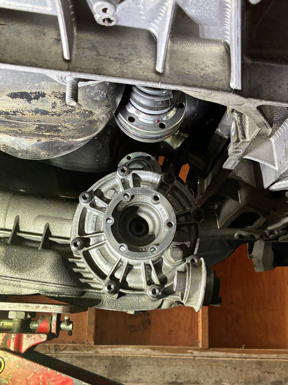 diff lowered below the axles