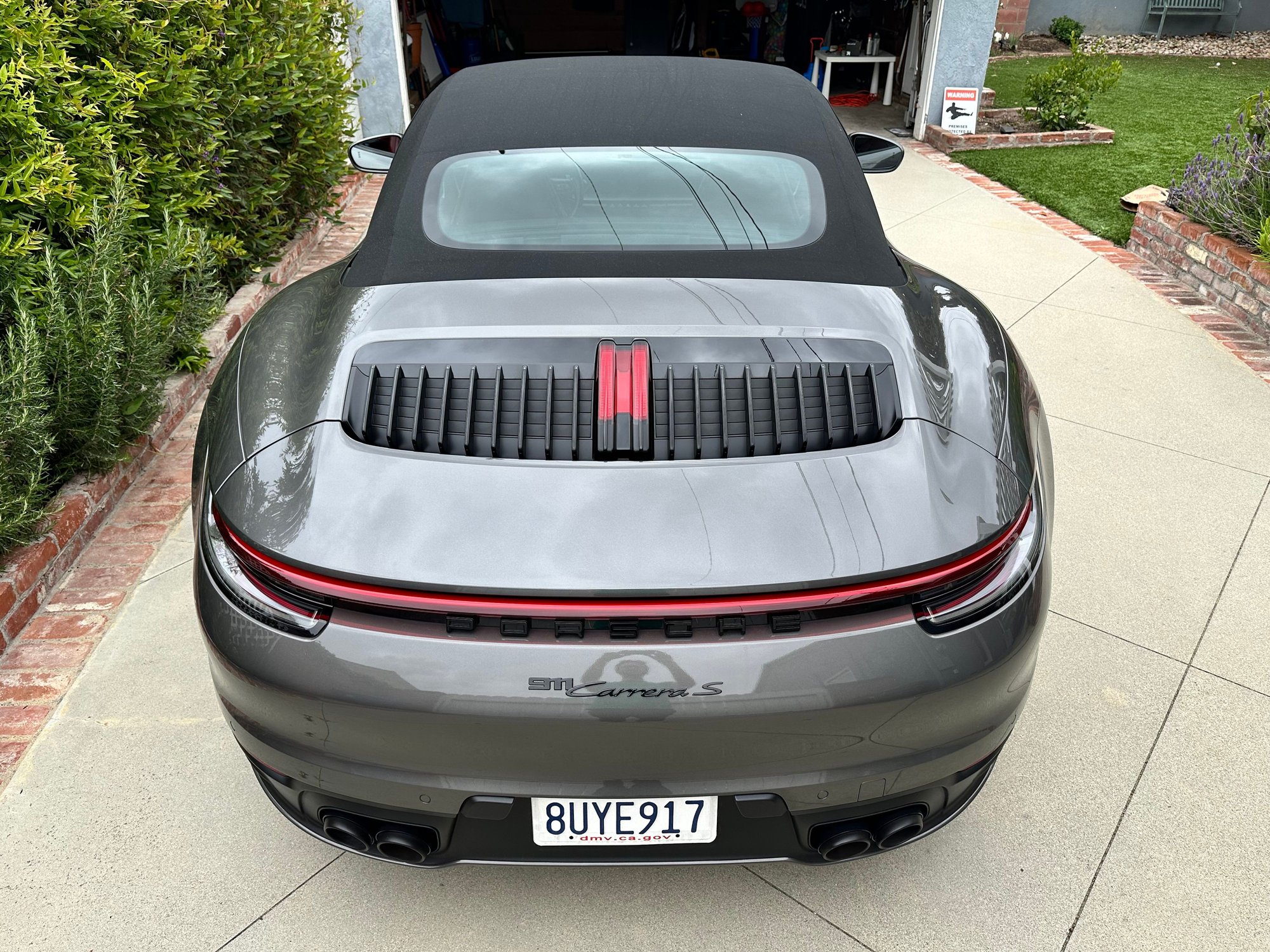 2021 Porsche 911 - 2021 992 Carrera S Cab -- 1 owner, 12k miles, Bordeaux Red interior -- NEW PRICE - Used - VIN WP0CB2A96MS248537 - 12,843 Miles - 6 cyl - 2WD - Automatic - Convertible - Gray - Hawthorne, CA 90250, United States