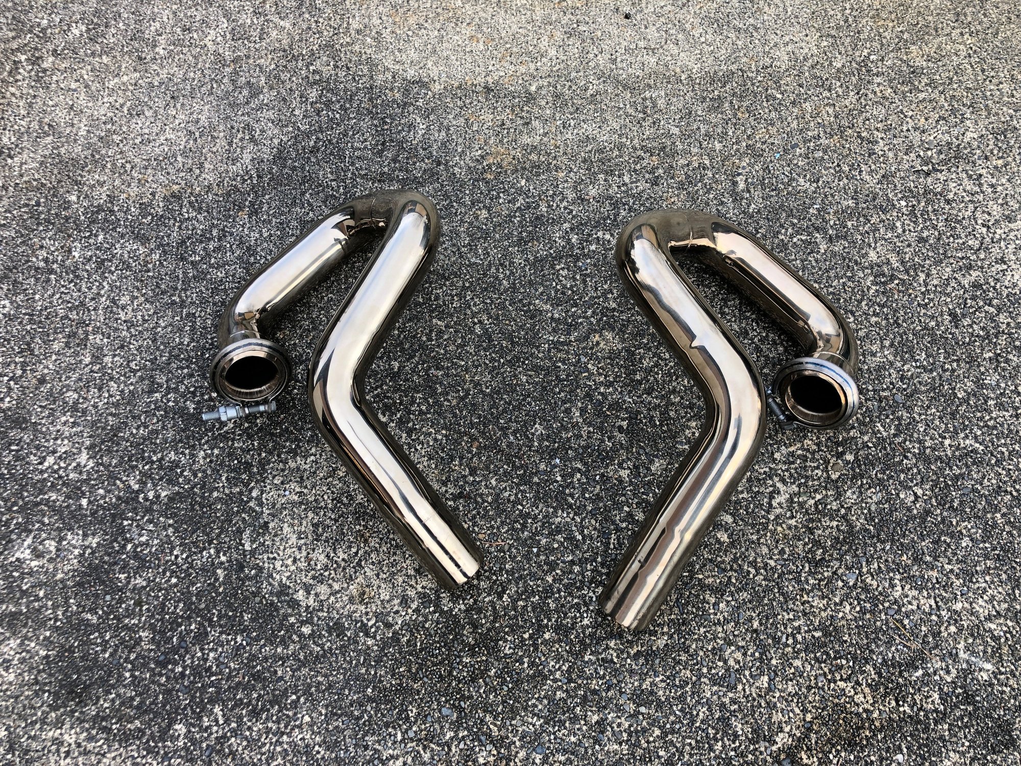 Engine - Exhaust - Porsche (Softronic?) Muffler bypass pipes brand new - New - 1999 to 2004 Porsche 911 - Tacoma, WA 98407, United States