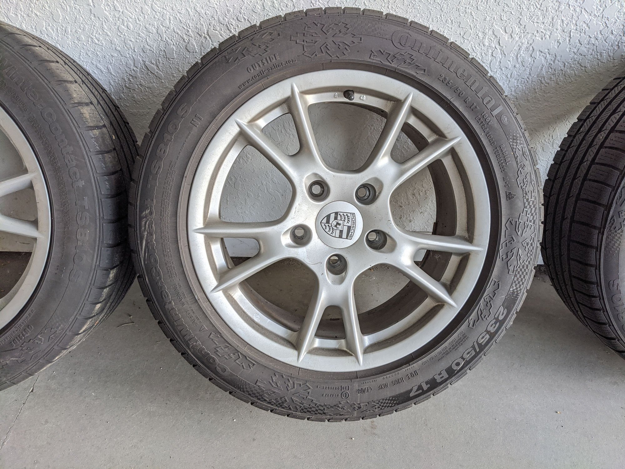 Wheels and Tires/Axles - 17" Cayman / Boxster II winter wheel and tire set for all 987 / 987S - Used - 2003 to 2011 Porsche Cayman - Bay City, MI 48708, United States