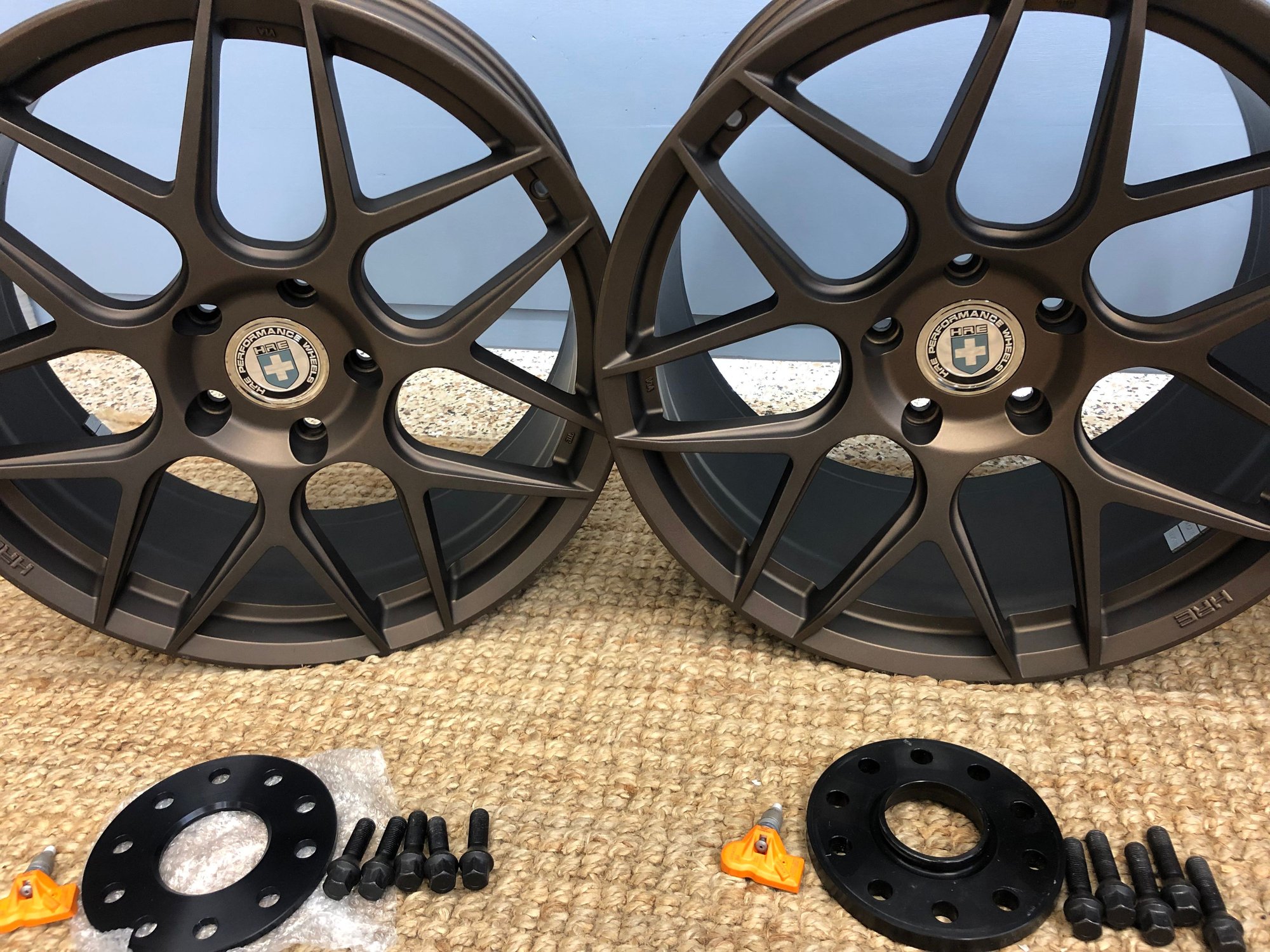 Accessories - FS: HRE FF01 Stone Bronze Wheel set for 991 - Used - 2011 to 2019 Porsche Carrera - Bend, OR 97703, United States