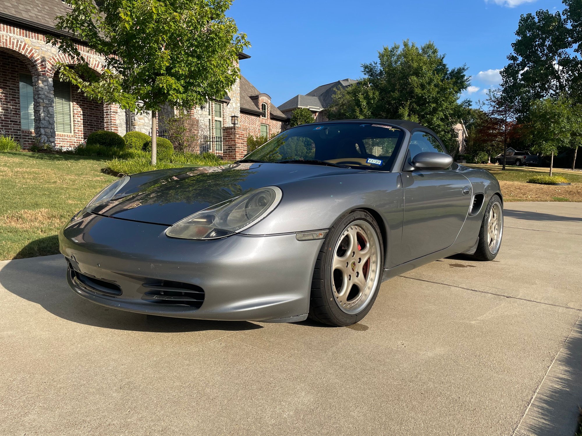 2001 Porsche Boxster - 2001 Boxster S (Seal Gray) - Used - VIN WP0CB29841U660645 - 70,500 Miles - 6 cyl - 2WD - Manual - Convertible - Gray - Fairview, TX 75069, United States