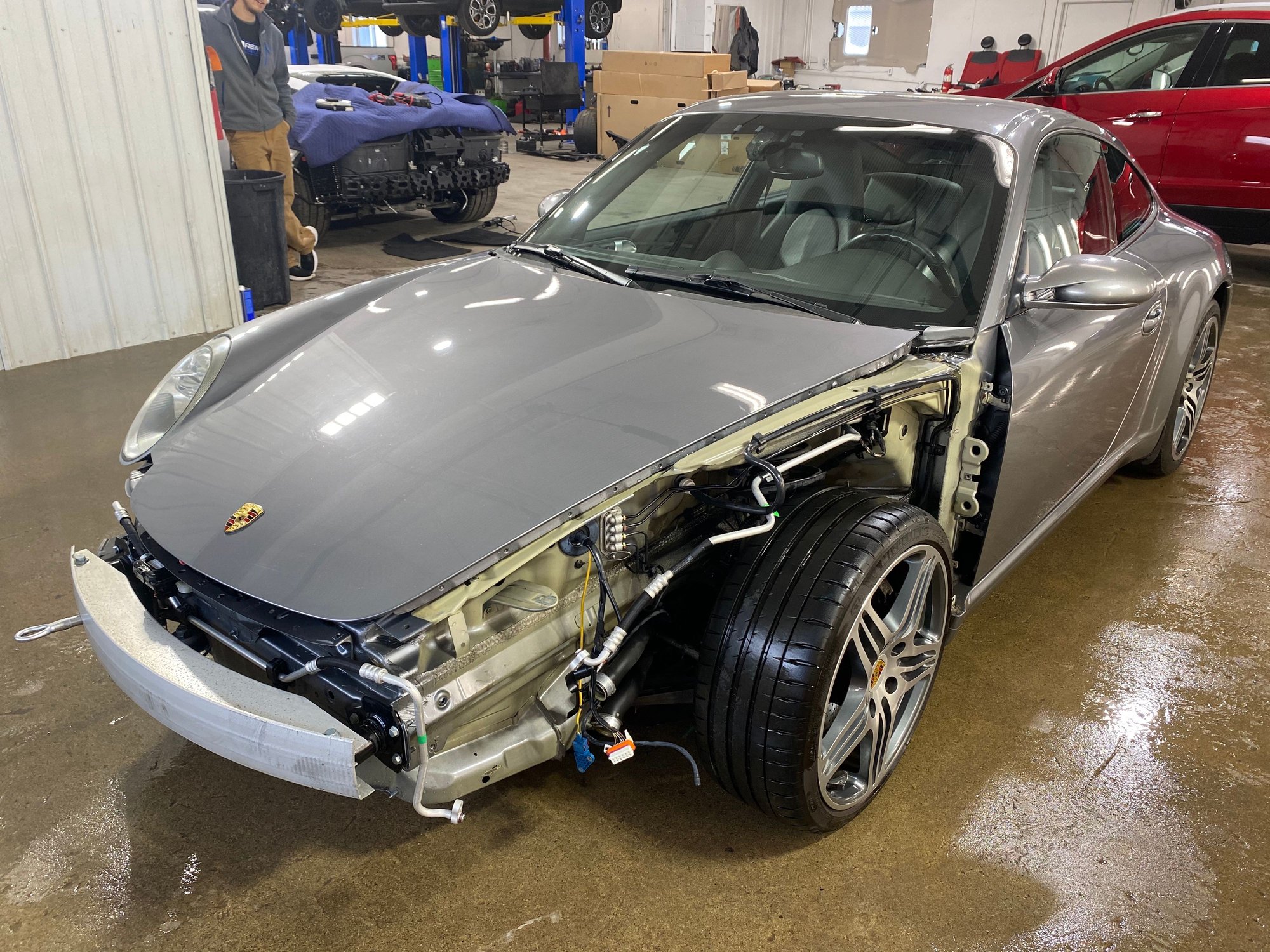 2005 Porsche 911 - 2005 Porsche 911 Carrera 6 speed - 997.1 C2 - Used - VIN WP0AA29925S715145 - 90,141 Miles - 6 cyl - 2WD - Manual - Coupe - Gray - Sioux Falls, SD 57107, United States