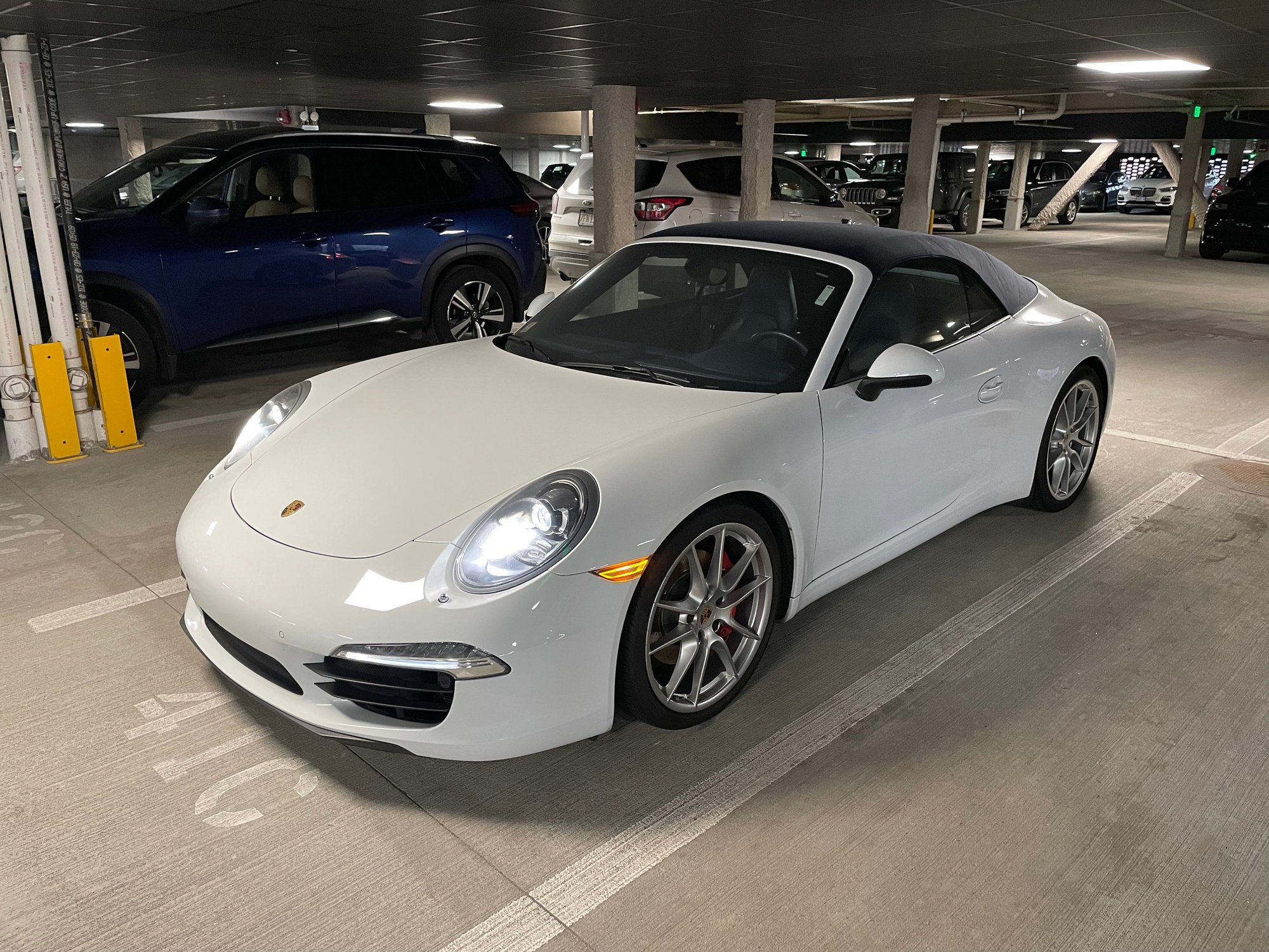 2013 Porsche 911 - 2013 Porsche 911 Carrera S Cabriolet for sale - Used - VIN WP0CB2A94DS155404 - 62,064 Miles - 6 cyl - 2WD - Automatic - Convertible - White - Charlestown, MA 02129, United States