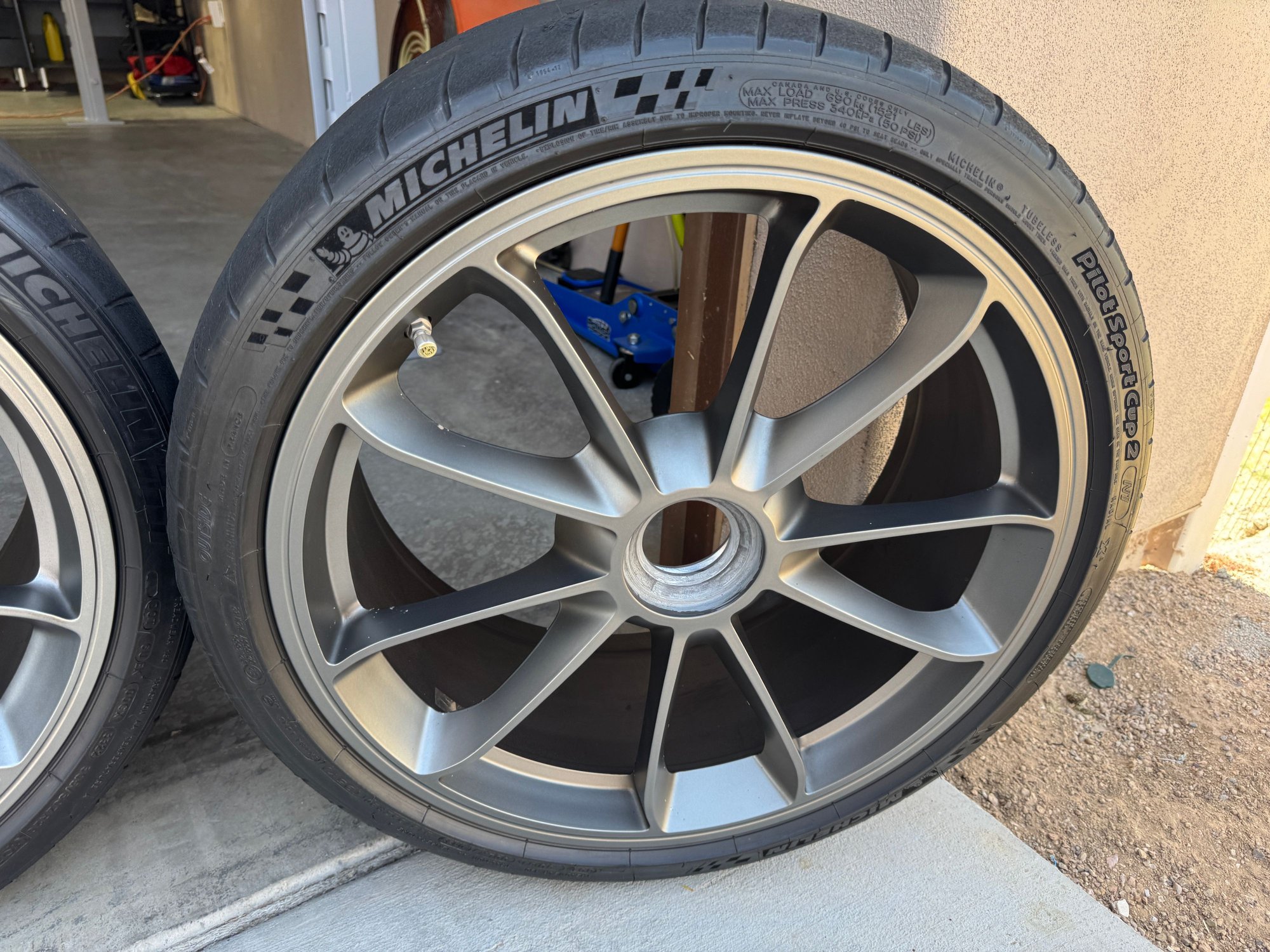 Wheels and Tires/Axles - 991 GT3 Wheels & Cup 2 Tires - Used - 2014 to 2019 Porsche GT3 - Queen Creek, AZ 85142, United States