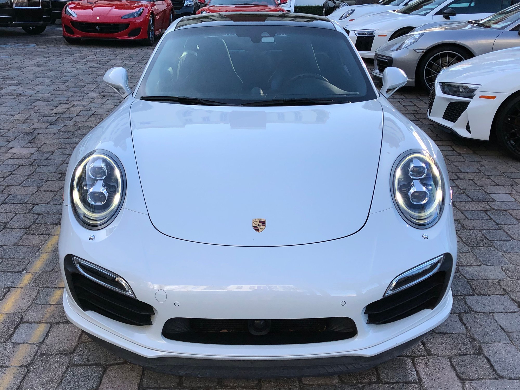 2015 Porsche 911 - 2015 PORSCHE 911 TURBO S - Used - VIN WP0AD2A9XFS160207 - 8,394 Miles - 6 cyl - AWD - Automatic - Coupe - White - Miami, FL 33146, United States