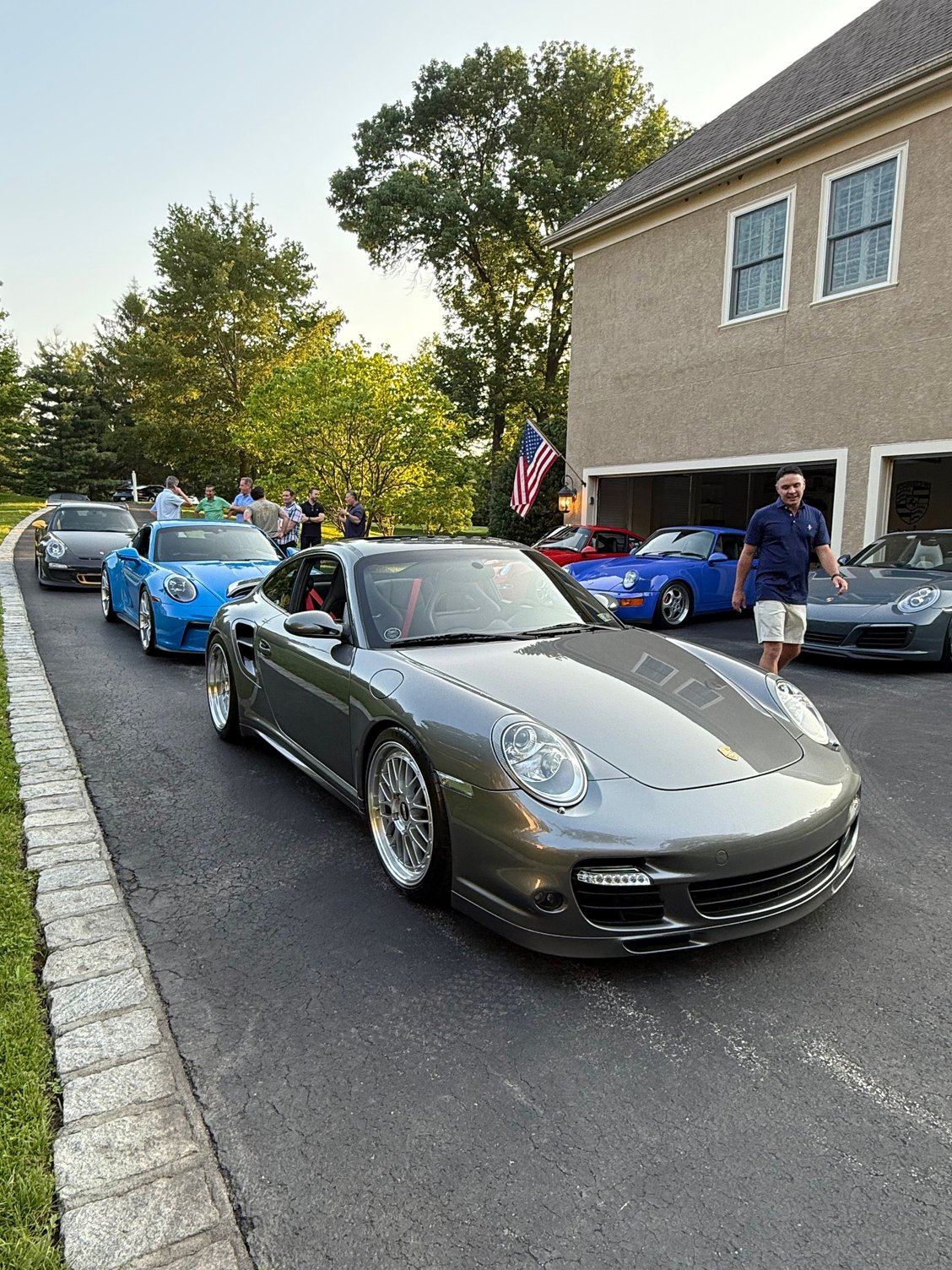 Pictured here a few months ago when a few of us gathered for a Porsche and cocktail night. 