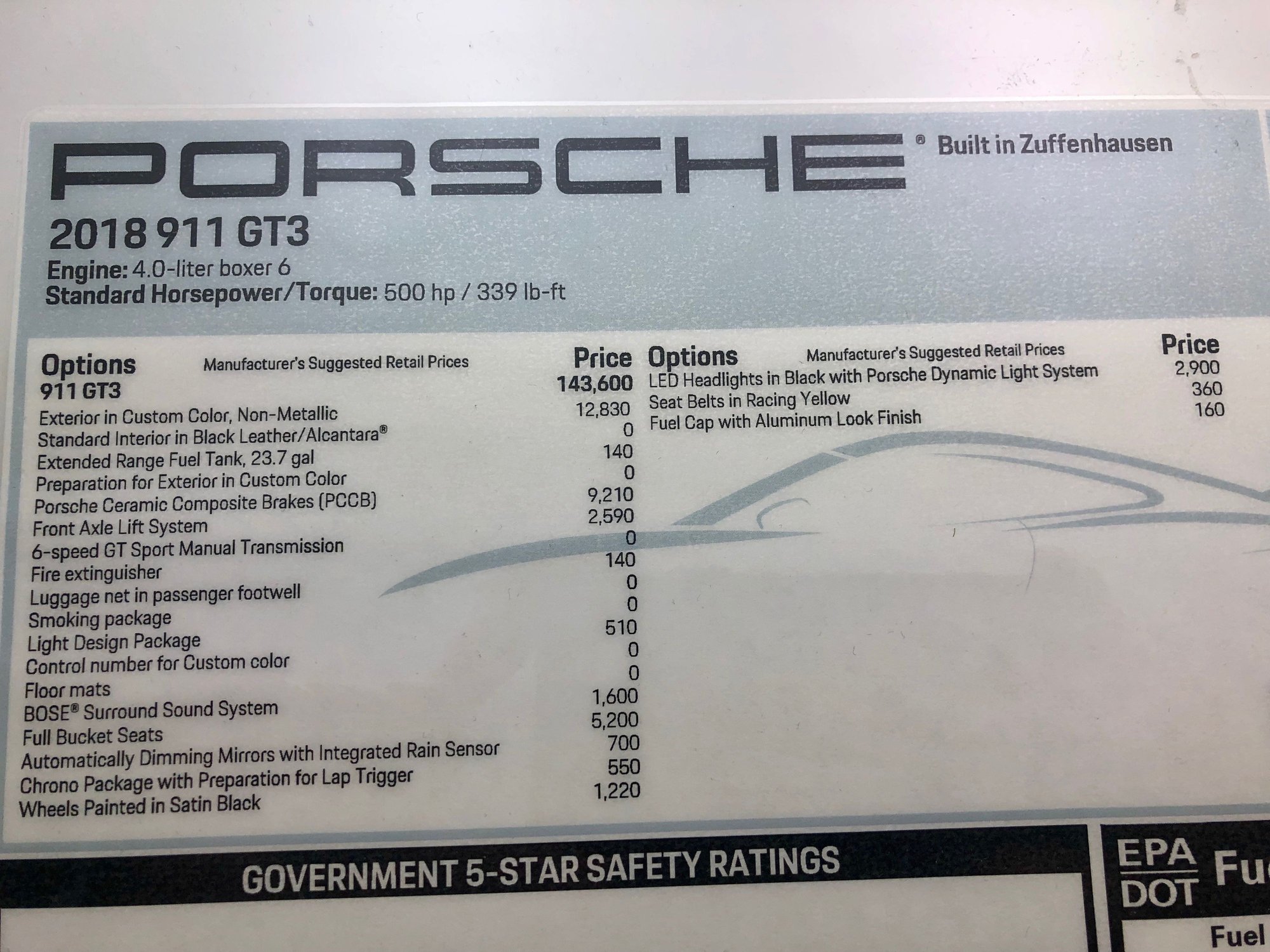 2018 Porsche GT3 - 2018 GT3 British Racing Green - Used - VIN WP0AC2A92JS175635 - 1,200 Miles - 6 cyl - 2WD - Manual - Coupe - Other - Laguna Beach, CA 92604, United States