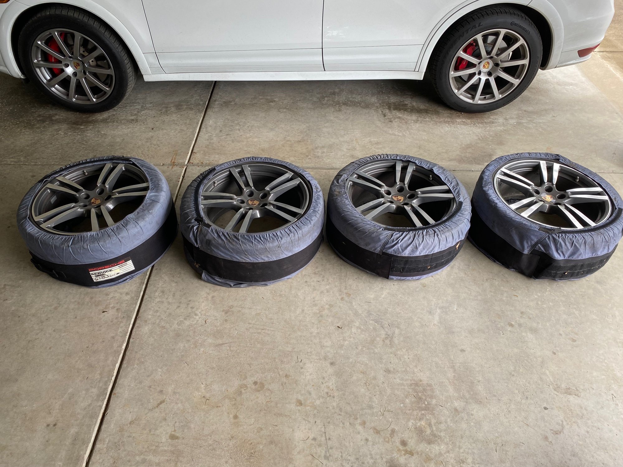 Wheels and Tires/Axles - 2014 Cayenne 21" 911 Turbo II Wheels - Used - -1 to 2026  All Models - Cincinnati, OH 45245, United States