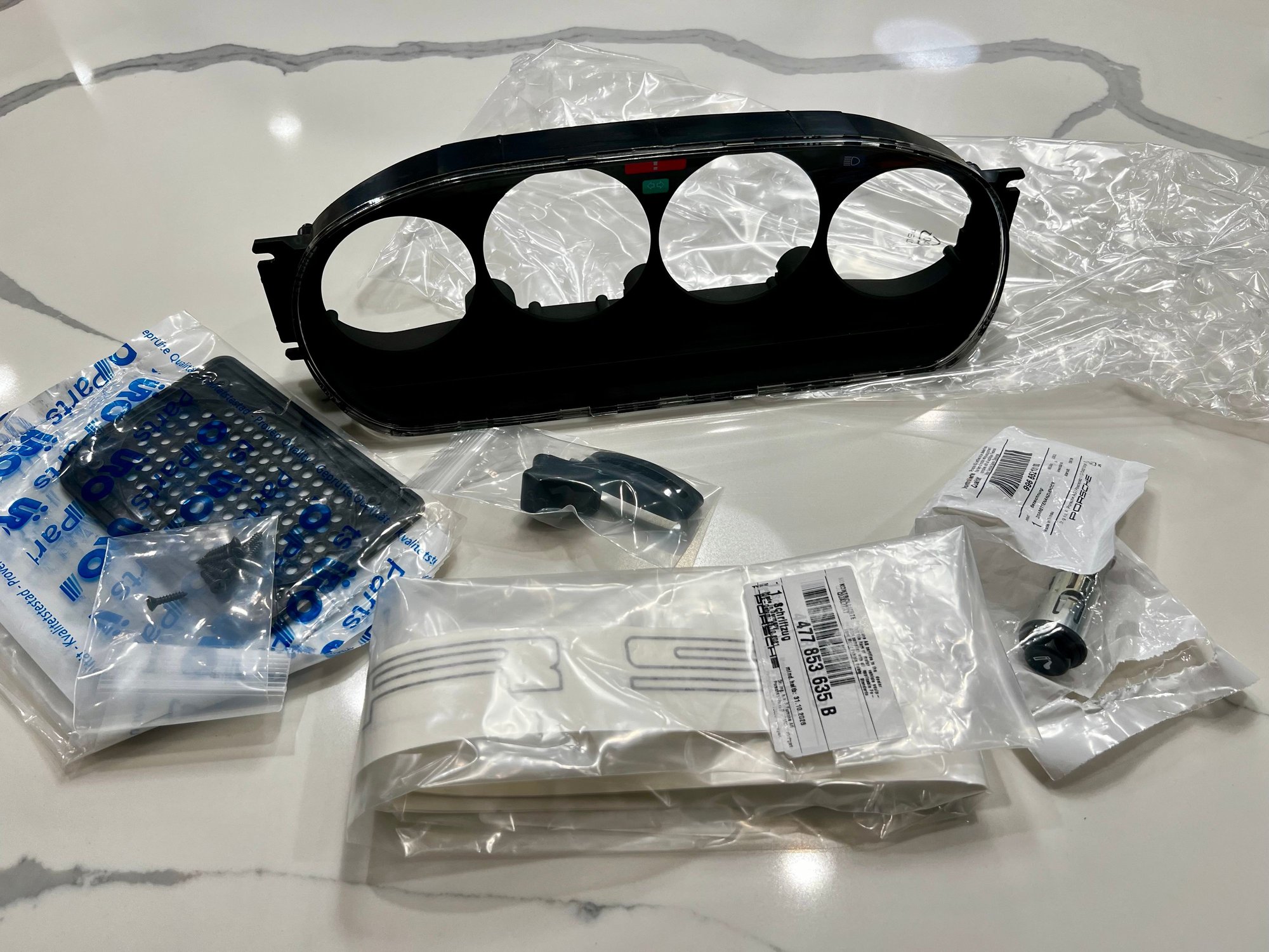 Have to love a new clean instrument cluster! 