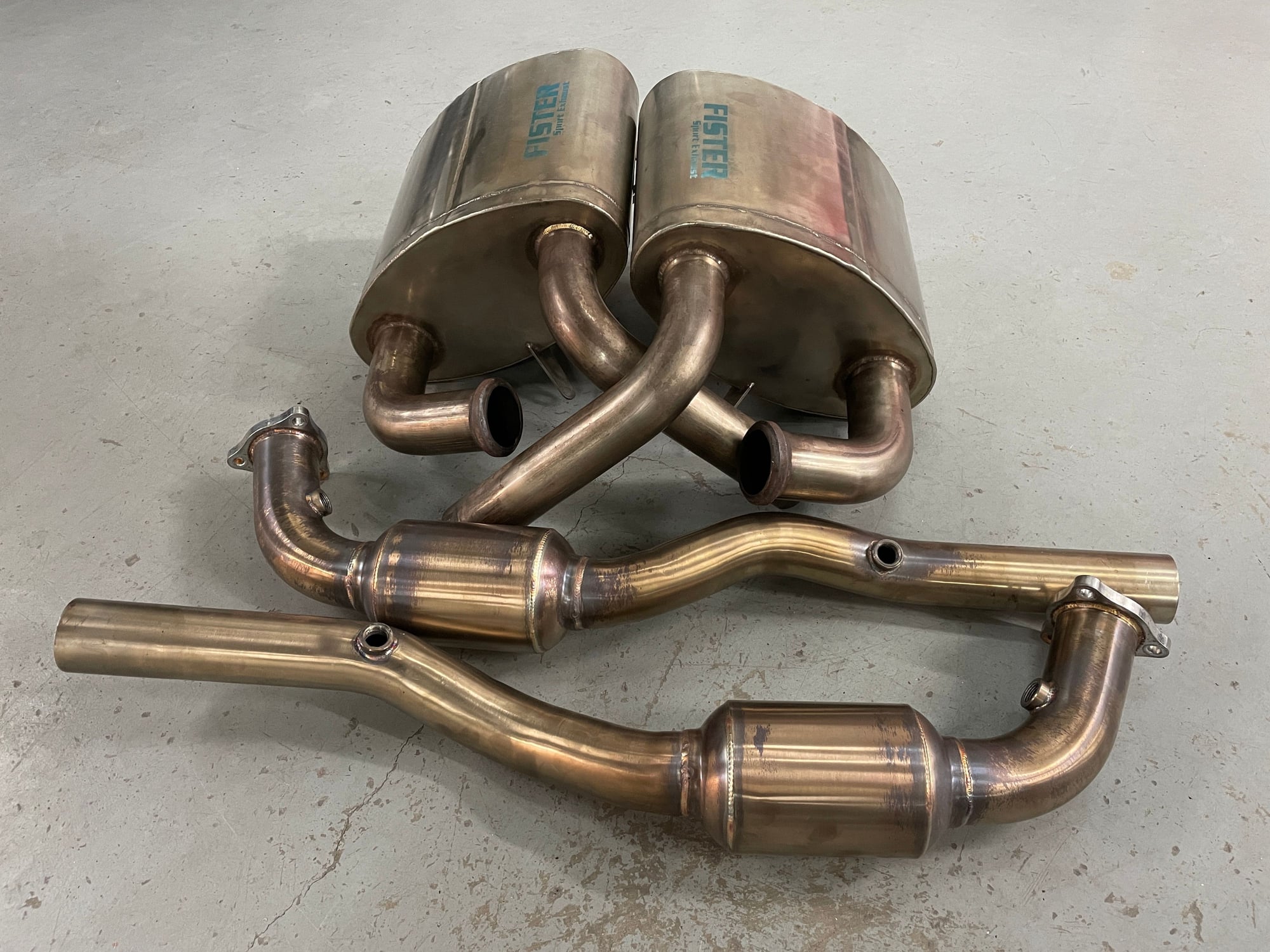 fister sport exhaust stage 3 996