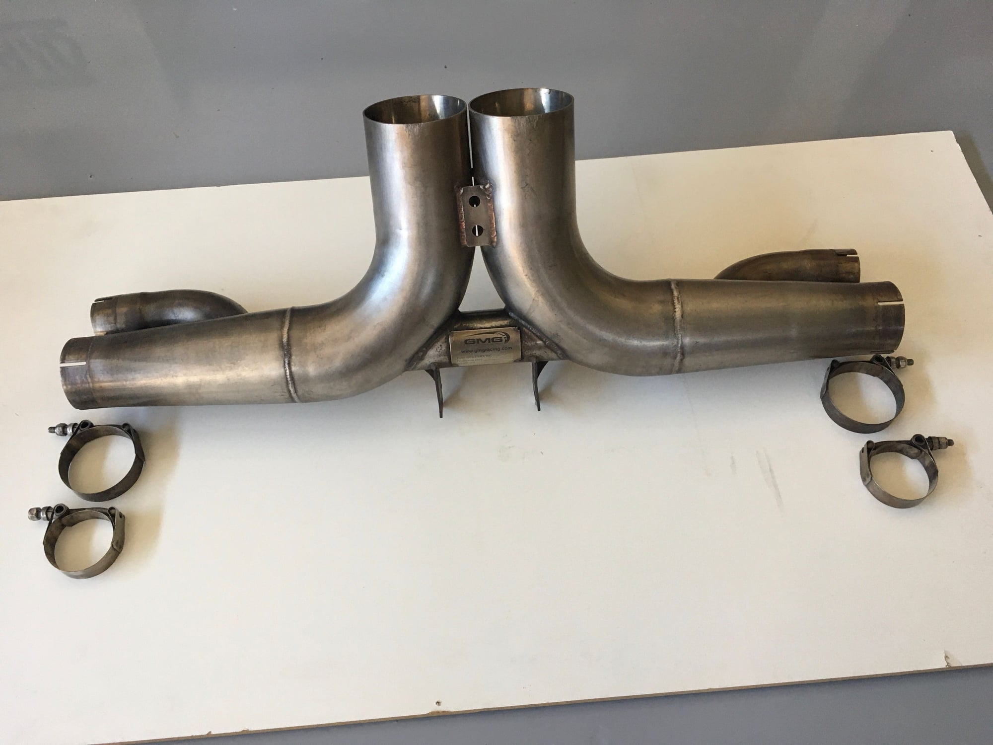 Engine - Exhaust - GMG Rear Muffler By-pass for 997/991 GT3/GT3RS - Used - Henderson, NV 89074, United States