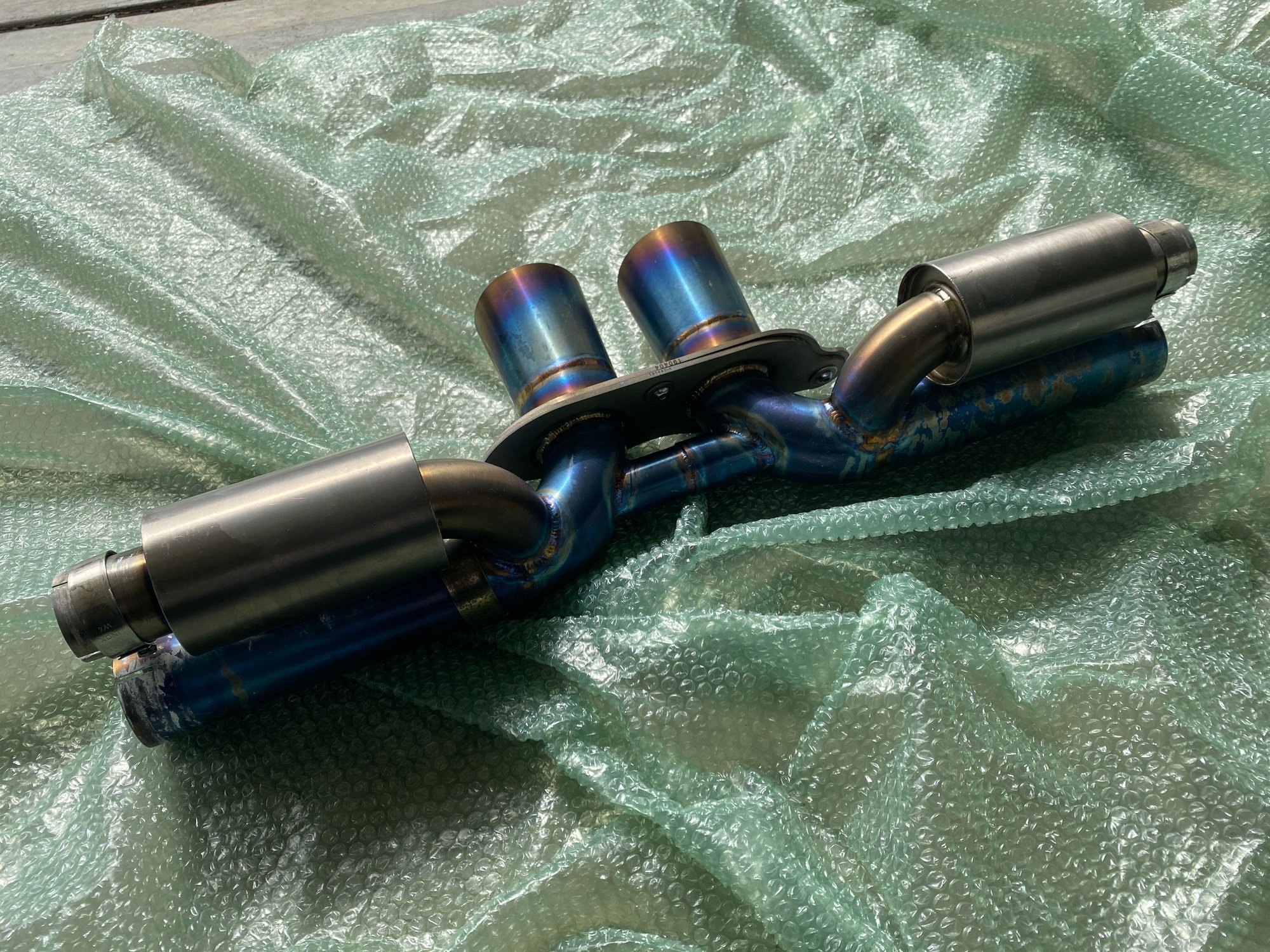 Engine - Exhaust - JCR Titanium Center Bypass (Silenced). - Used - 0  All Models - Rowland Heights, CA 91748, United States