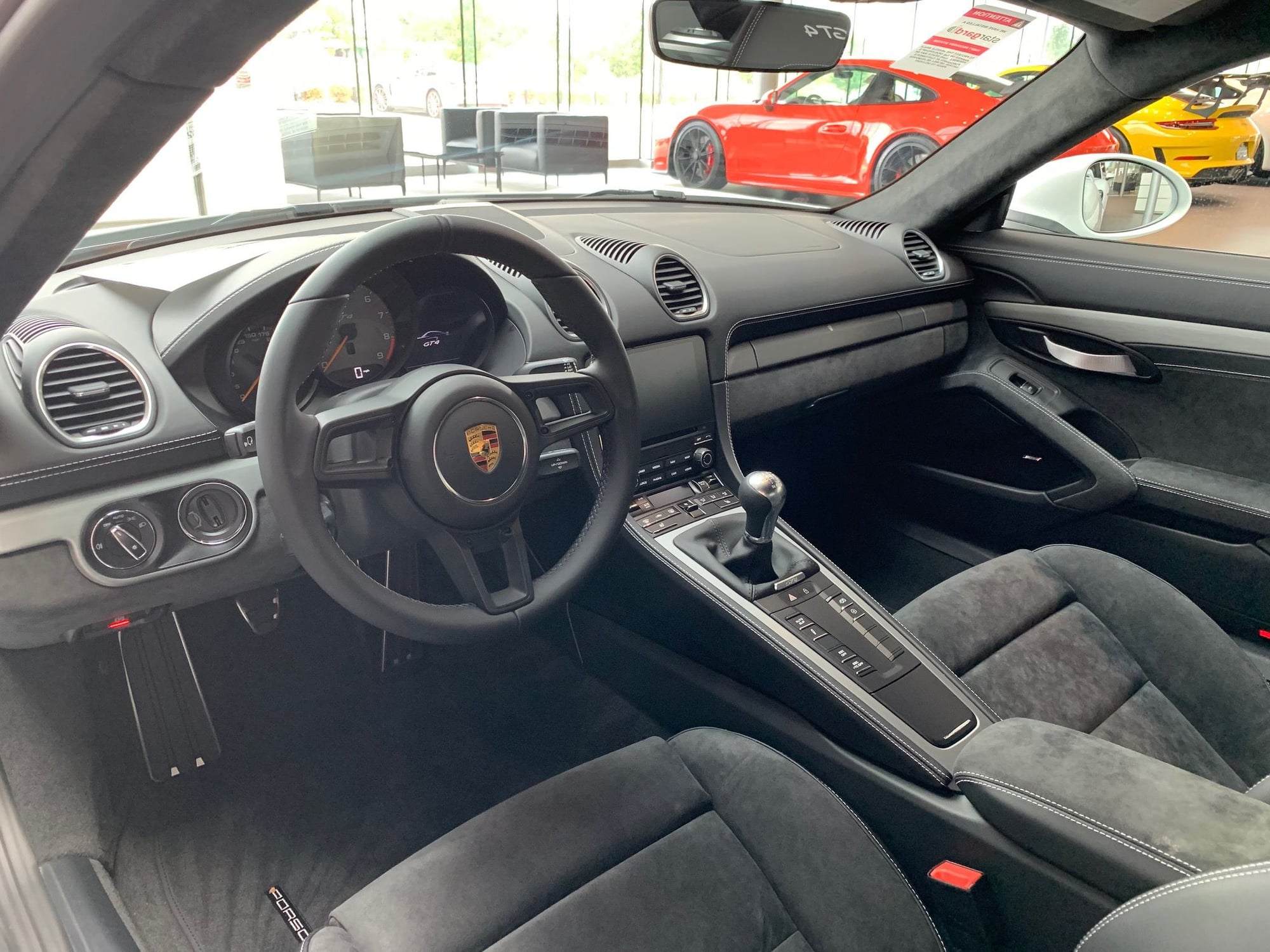 2020 Porsche 718 Cayman - Available Cayman GT4 at MSRP - New - VIN WP0AC2A87LK289270 - 20 Miles - 6 cyl - 2WD - Manual - Coupe - White - Houston, TX 77090, United States