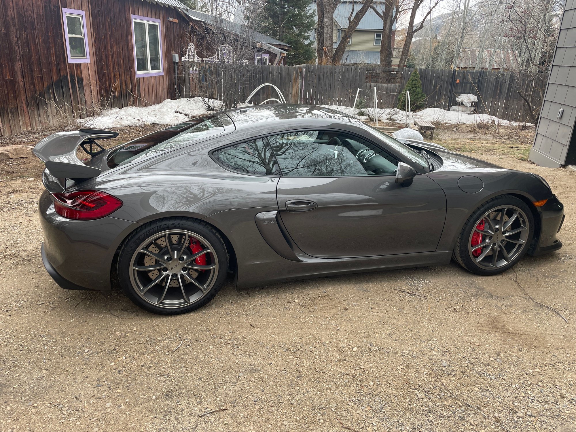 2016 Porsche Cayman GT4 - 2016 Porsche Cayman GT4 Agate 1800 Miles LWB - Used - VIN WP0AC2A81GK191681 - 1,800 Miles - 6 cyl - 2WD - Manual - Coupe - Gray - Steamboat Springs, CO 80487, United States