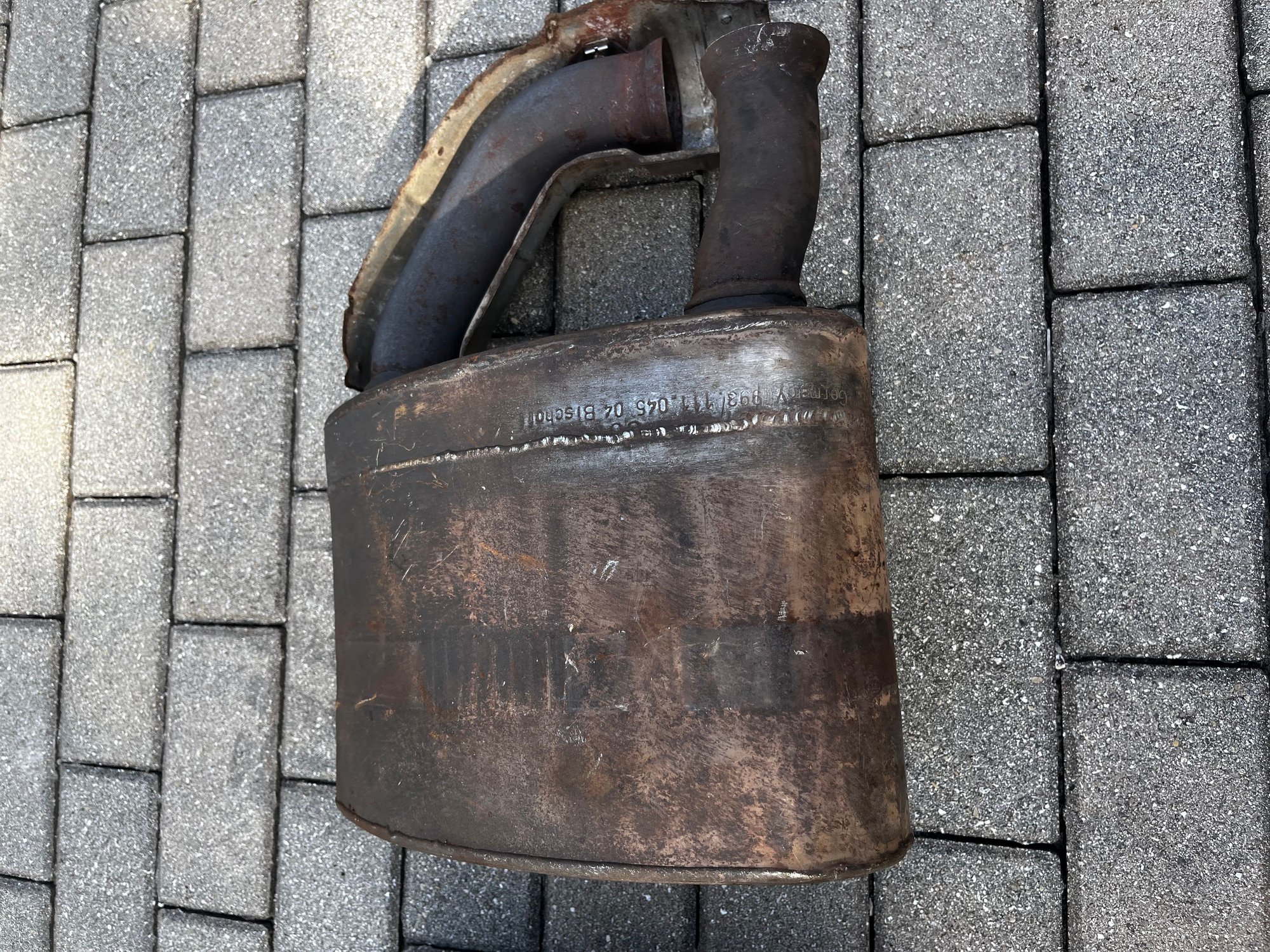 Engine - Exhaust - 993 RSR (Robin Sun) mufflers - Used - 1995 to 1998 Porsche 911 - Tampa, FL 33629, United States